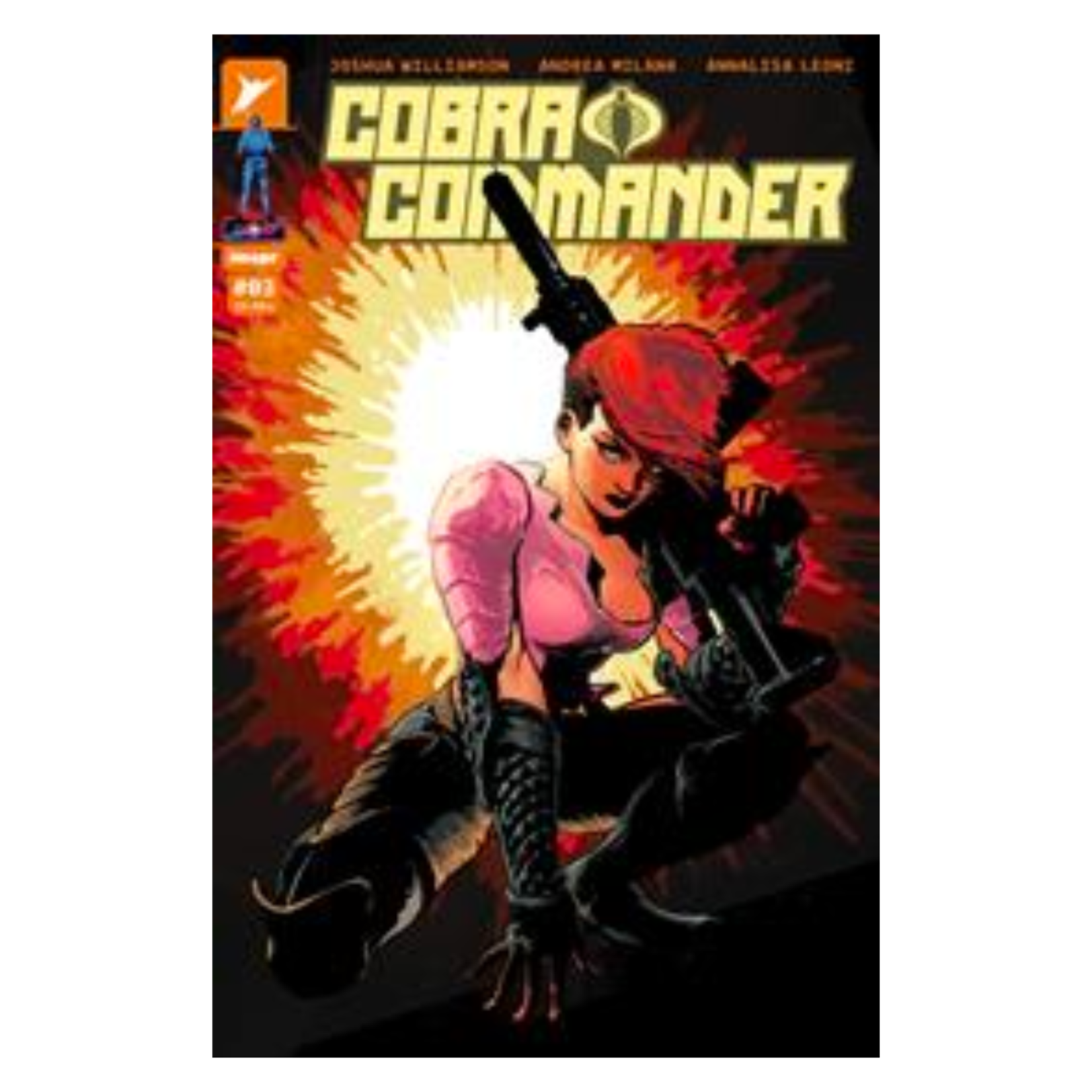 Image Comics Cobra Commander #3 Cvr D Inc 1:25 Priscilla Petraites & Frank Martin Var