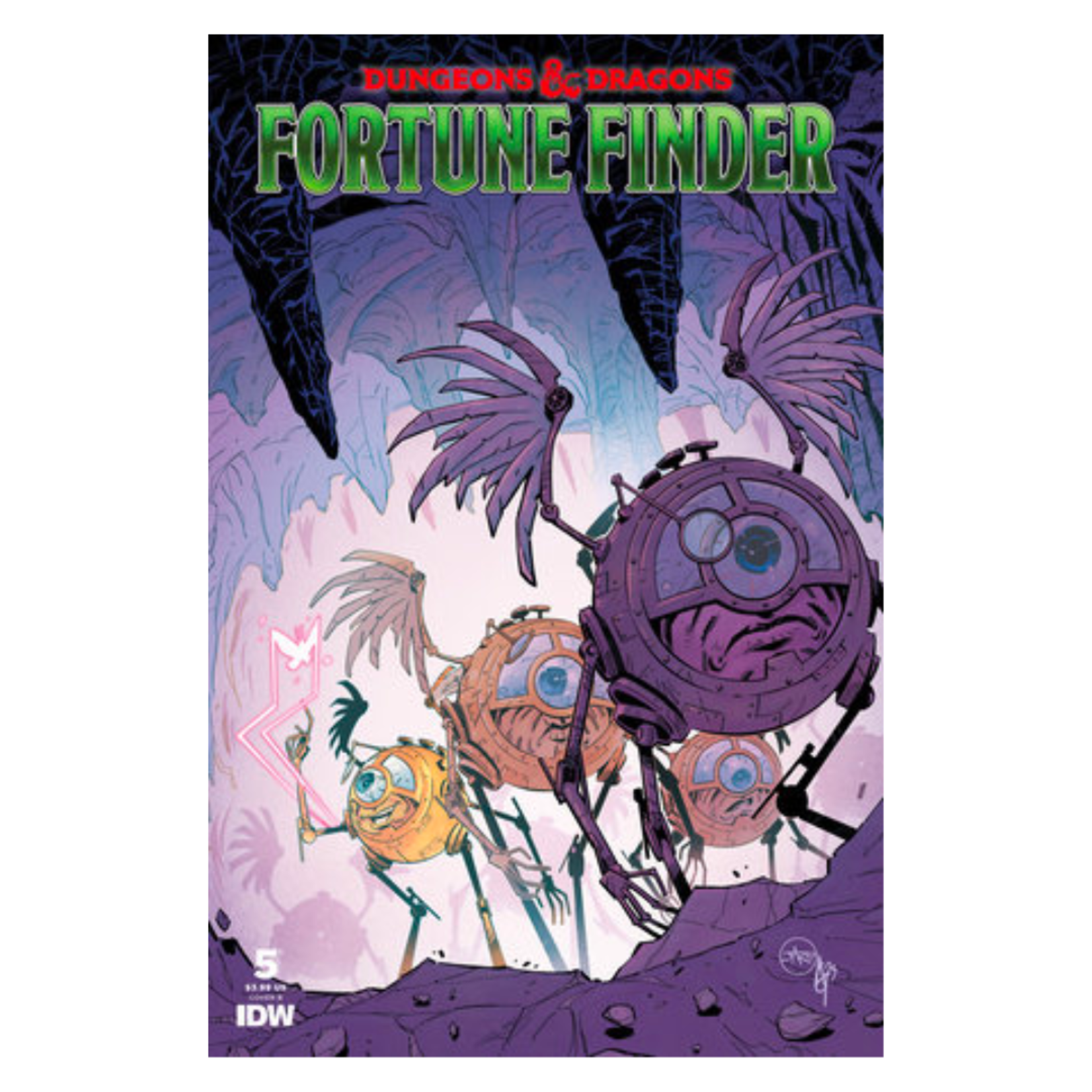 IDW Publishing Dungeons & Dragons Fortune Finder #5 Variant B Jaro