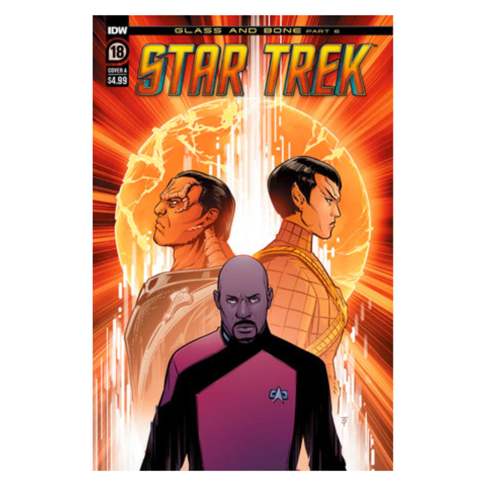 IDW Publishing Star Trek #18 Cover A To