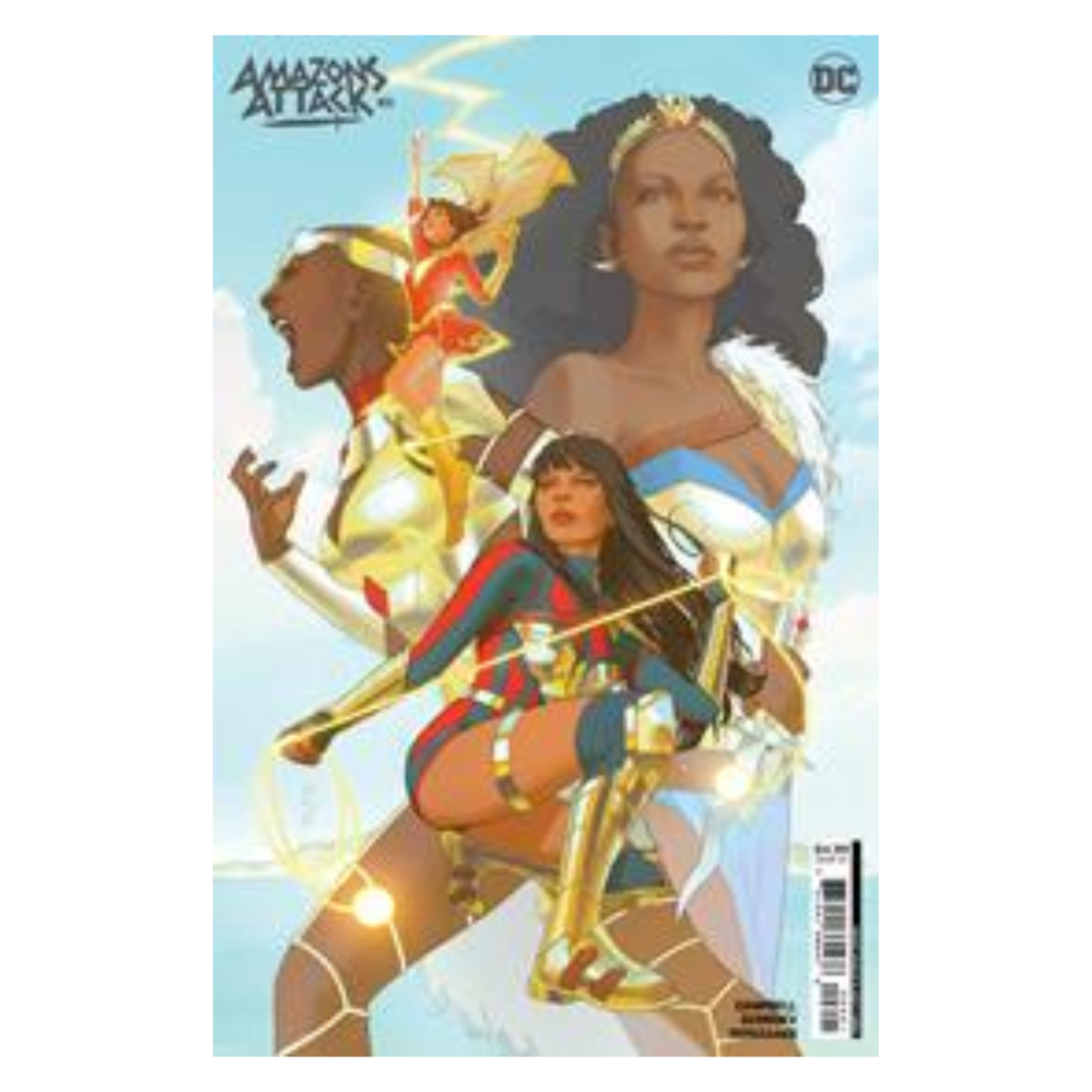 DC Comics Amazons Attack #6 Cvr B W Scott Forbes Card Stock Var