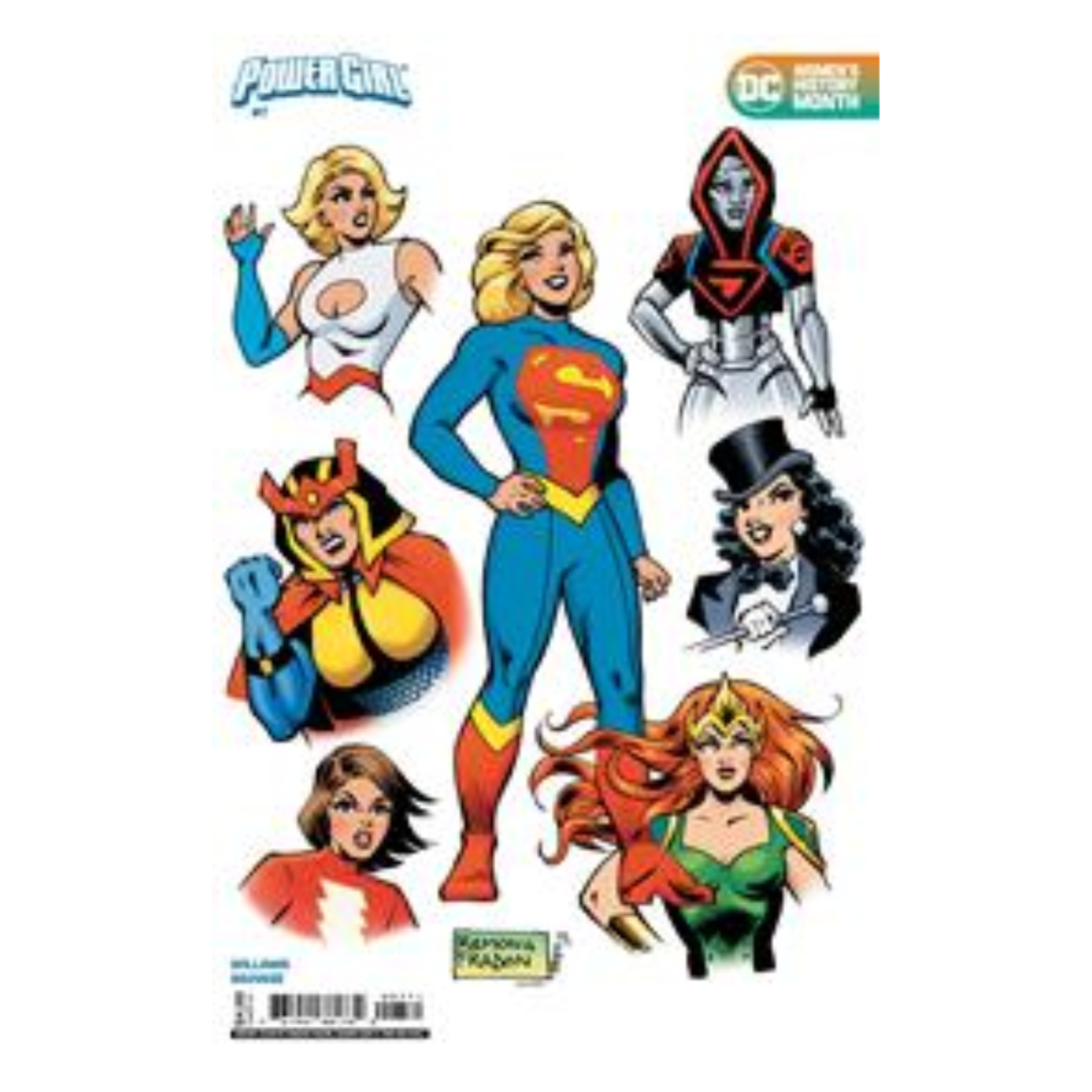DC Comics Power Girl #7 Cvr F Ramona Fradon Womens History Month Card Stock Var