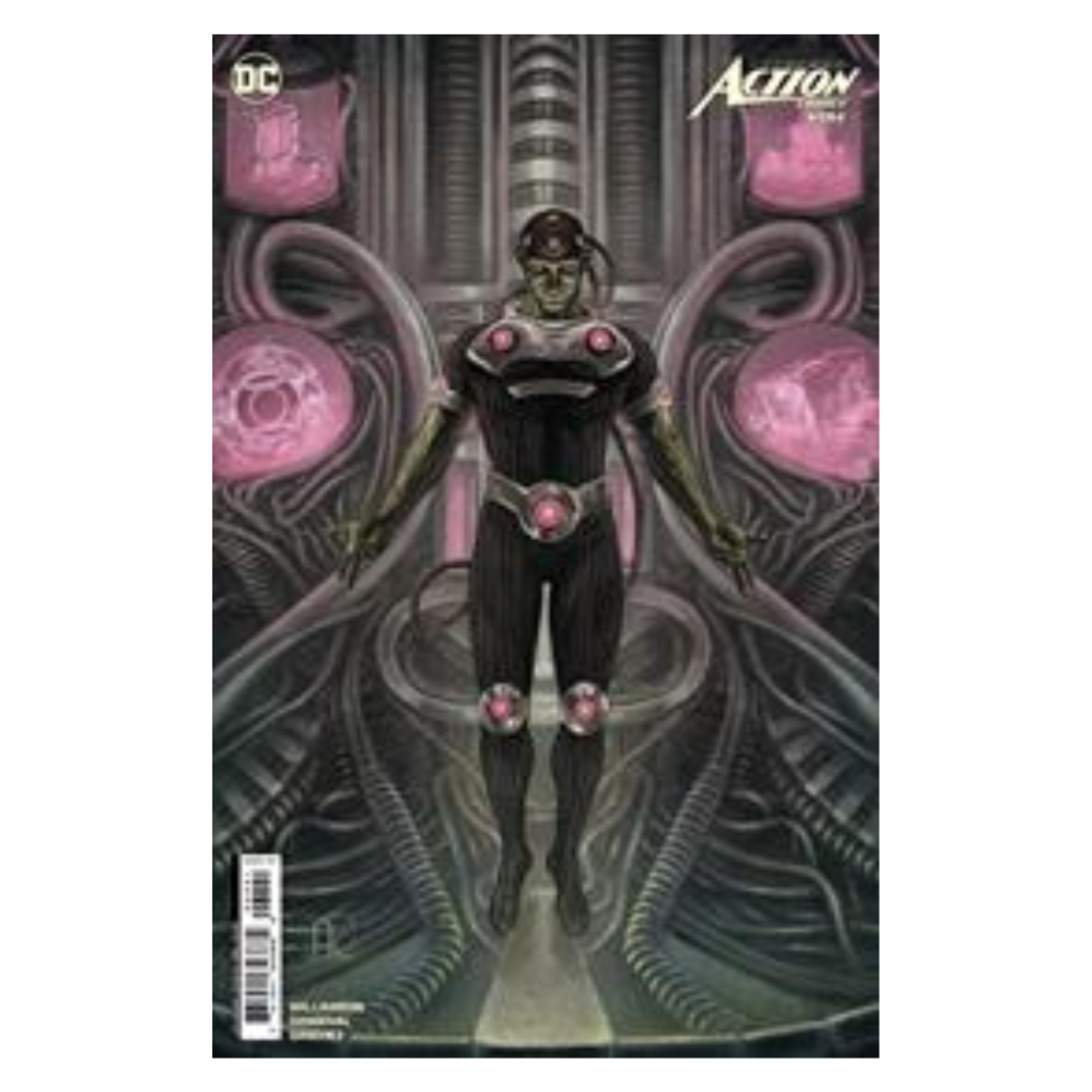 DC Comics Action Comics #1064 Cvr F Inc 1:25 Ariel Colon Card Stock Var (House Of Brainiac)