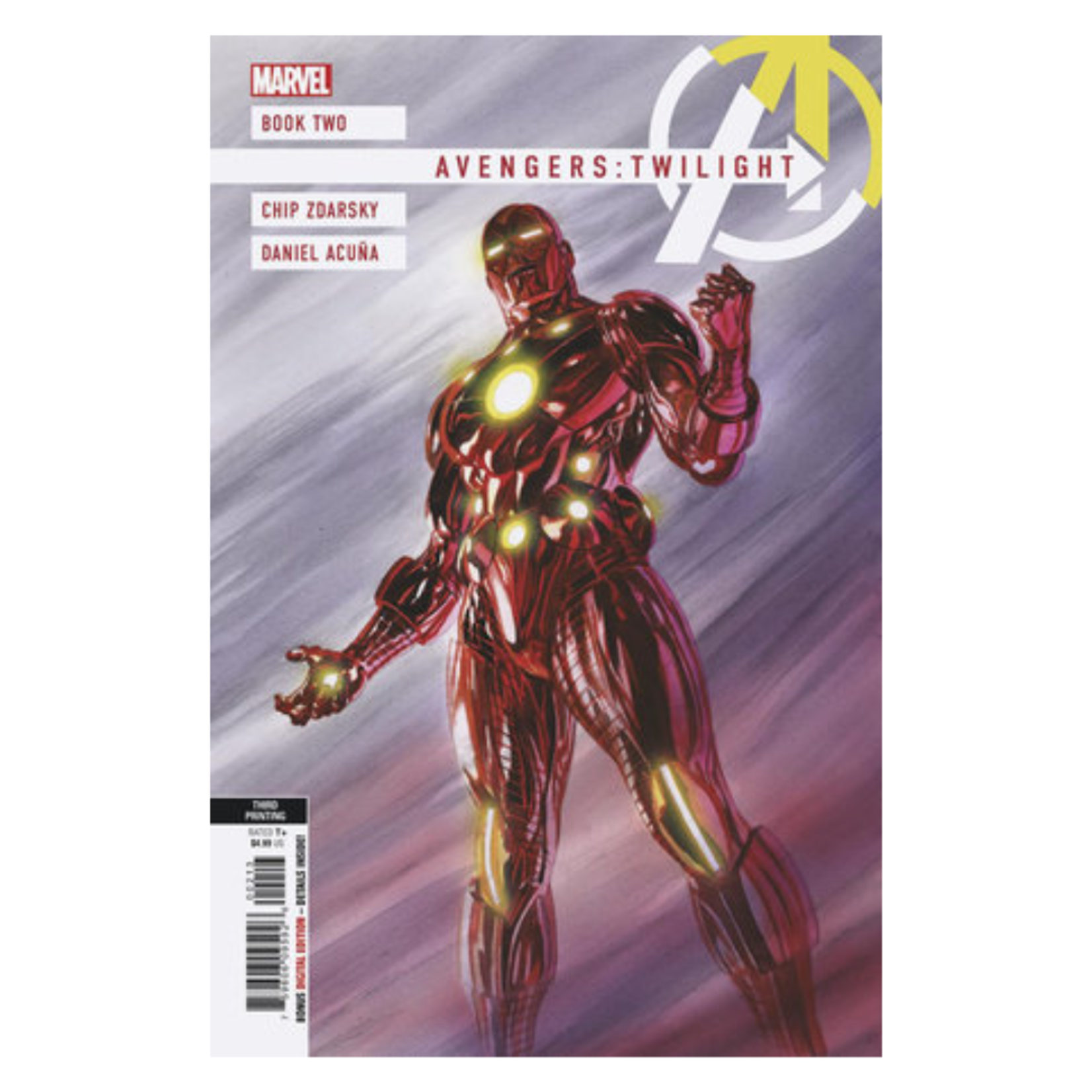 Marvel Comics Avengers Twilight #2 Alex Ross 3rd Ptg Variant