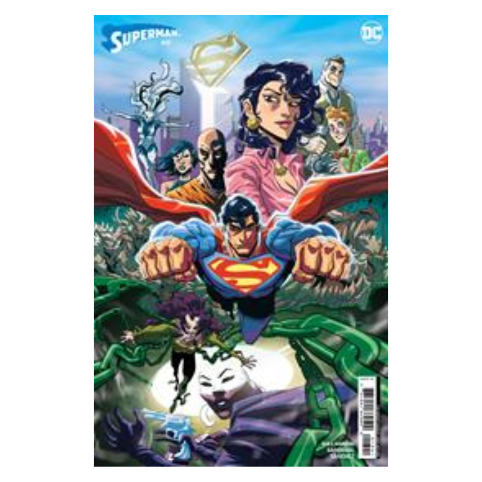 DC Comics Superman #13 Cvr G Inc 1:25 Jerry Gaylord Card Stock Var (House Of Brainiac)