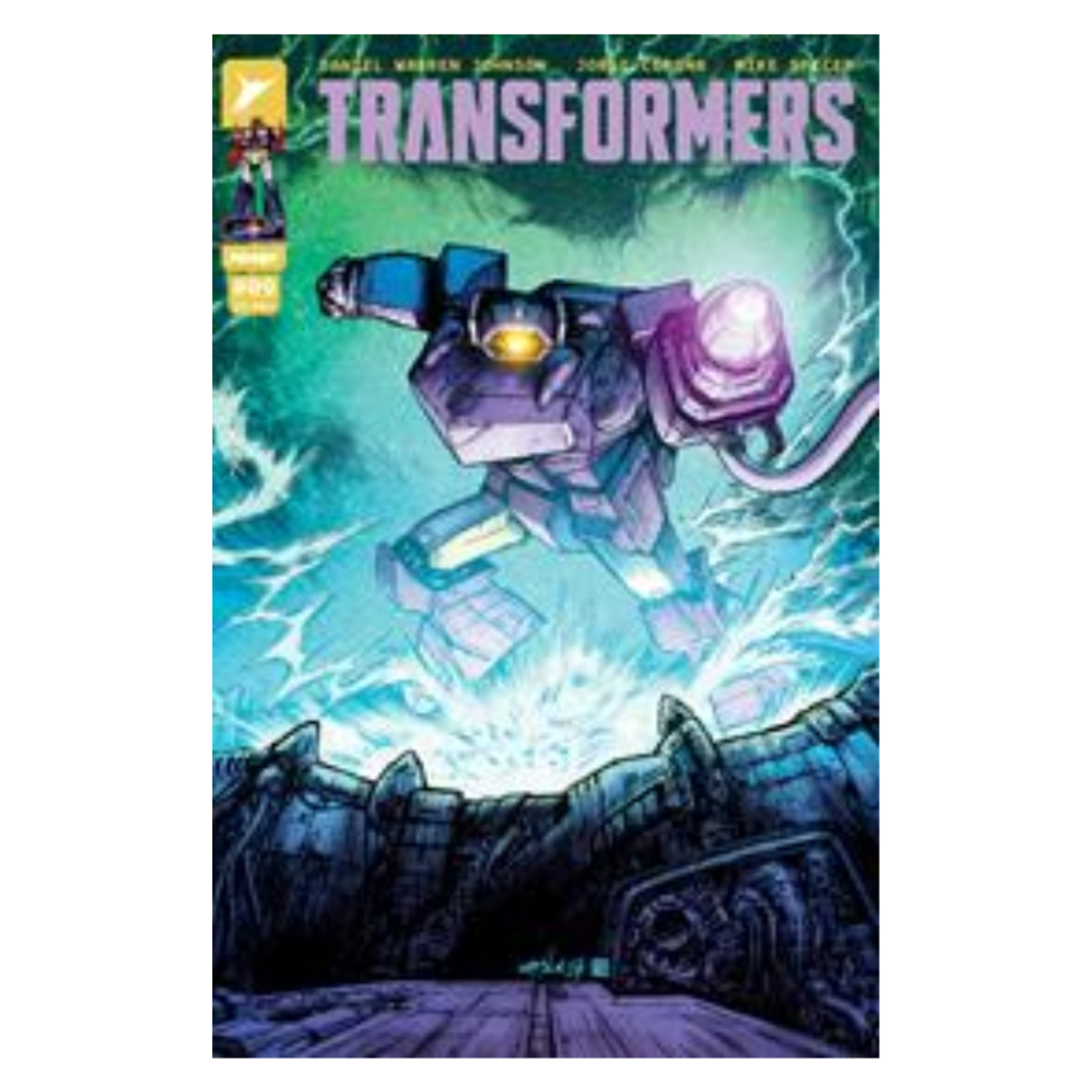 Image Comics Transformers #9 Cvr D Inc 1:25 Jonathan Wayshak Var