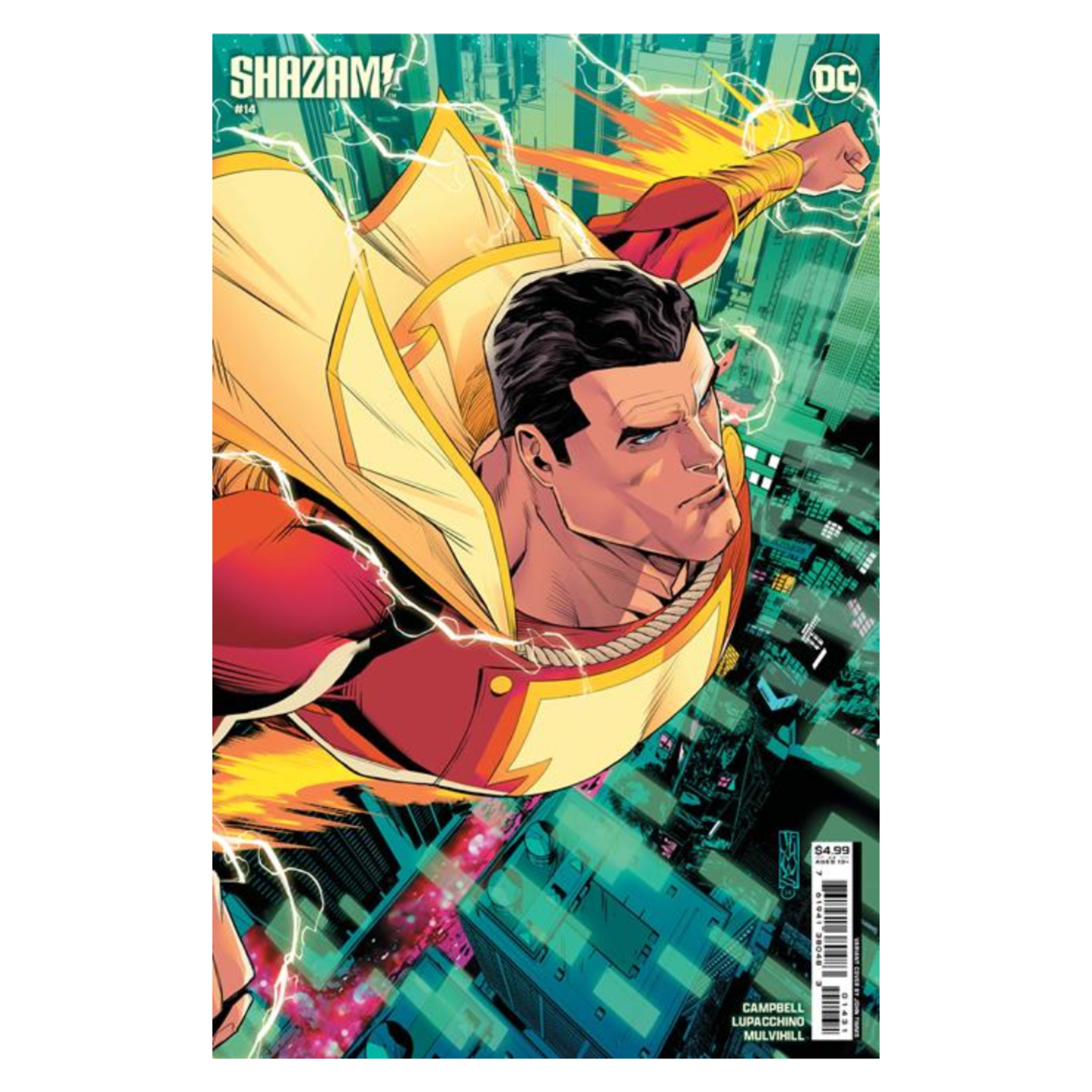 DC Comics Shazam #14 Cvr C John Timms Card Stock Var