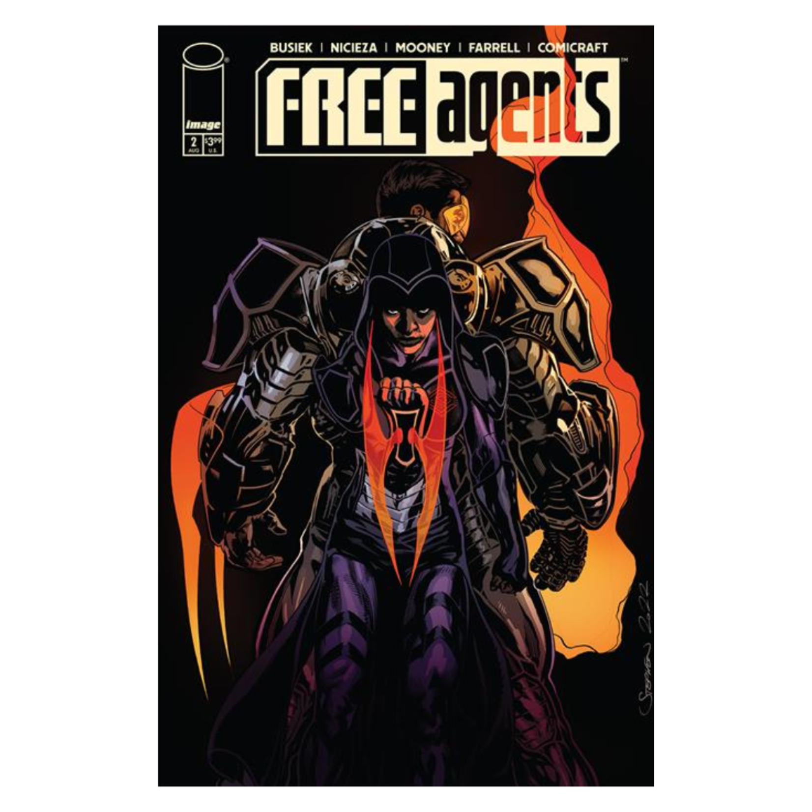 Image Comics Free Agents #2 Cvr A Stephen Mooney & Triona Farrell