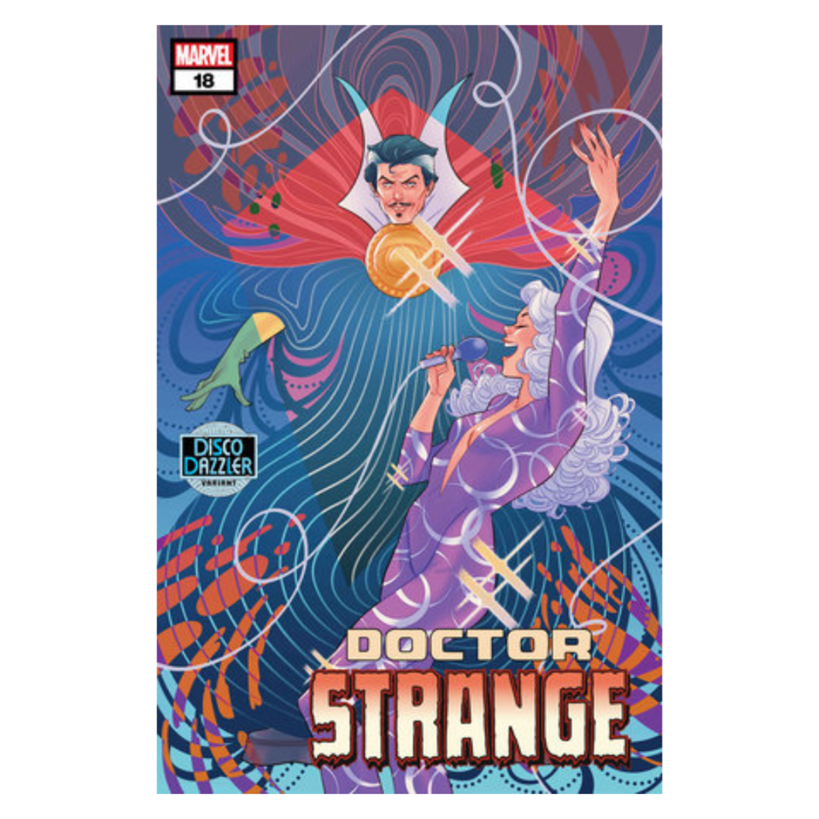 Marvel Comics Doctor Strange #18 Marguerite Sauvage Disco Dazzler Variant