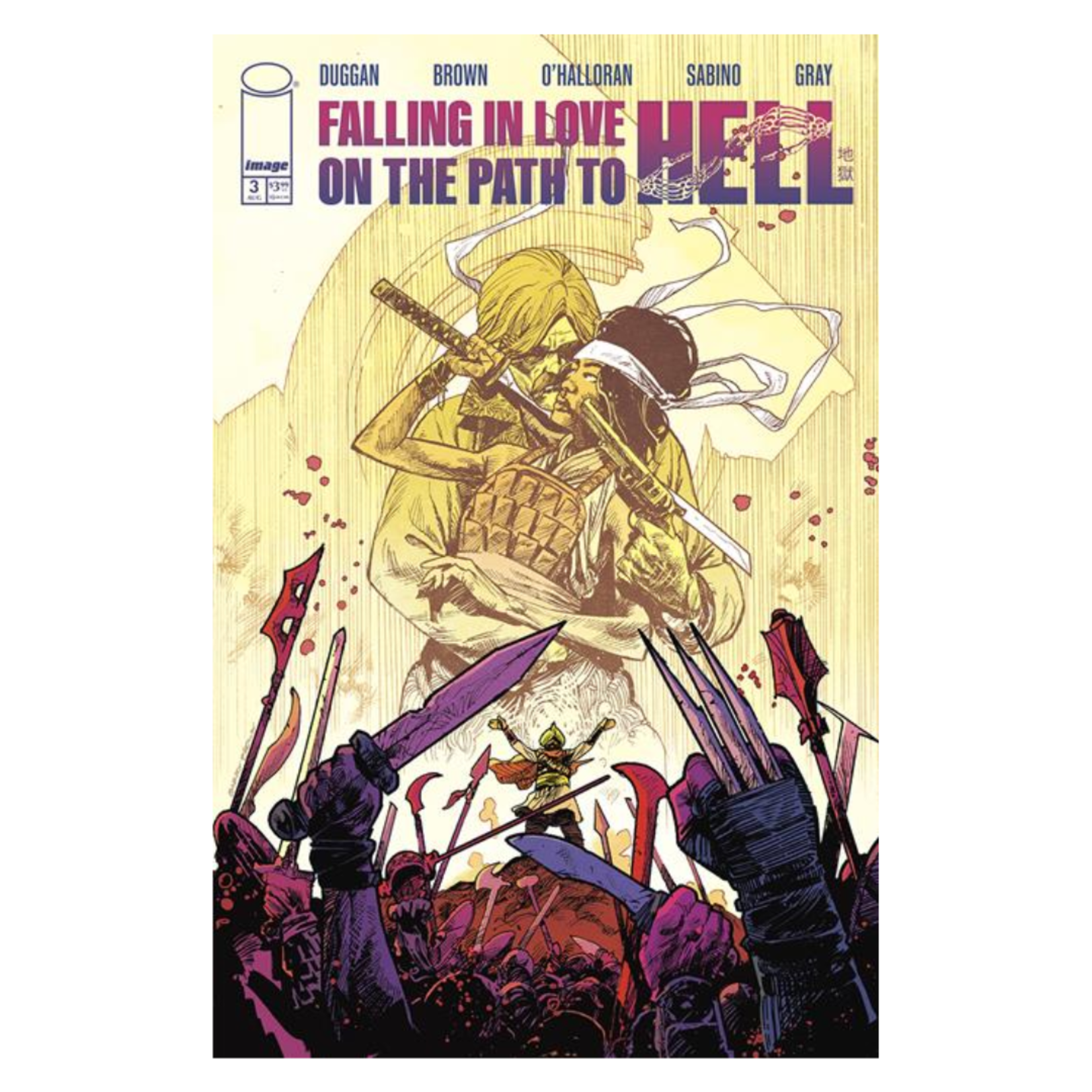 Image Comics Falling In Love On The Path To Hell #3 Cvr A Garry Brown