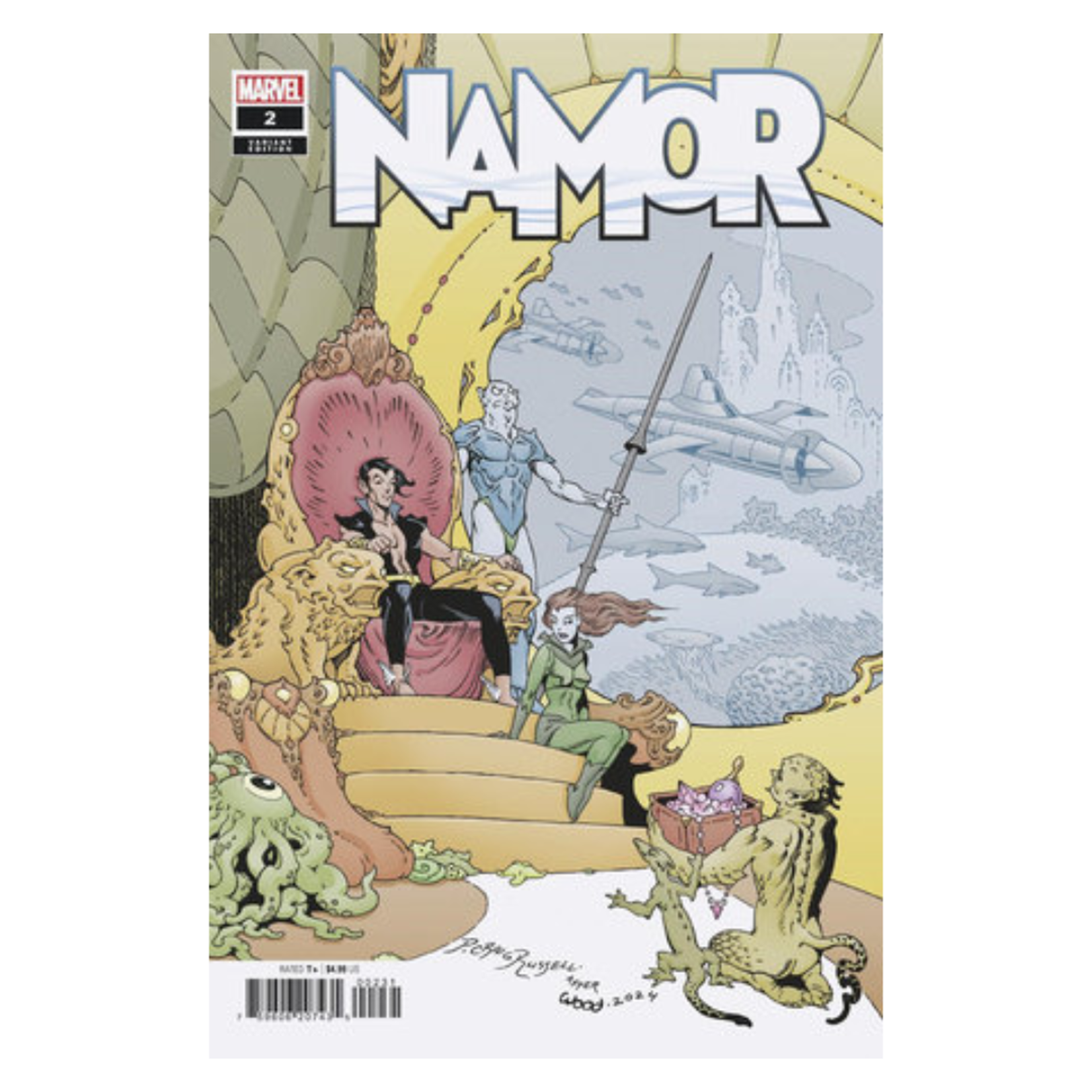 Marvel Comics Namor #2 P. Craig Russell Variant