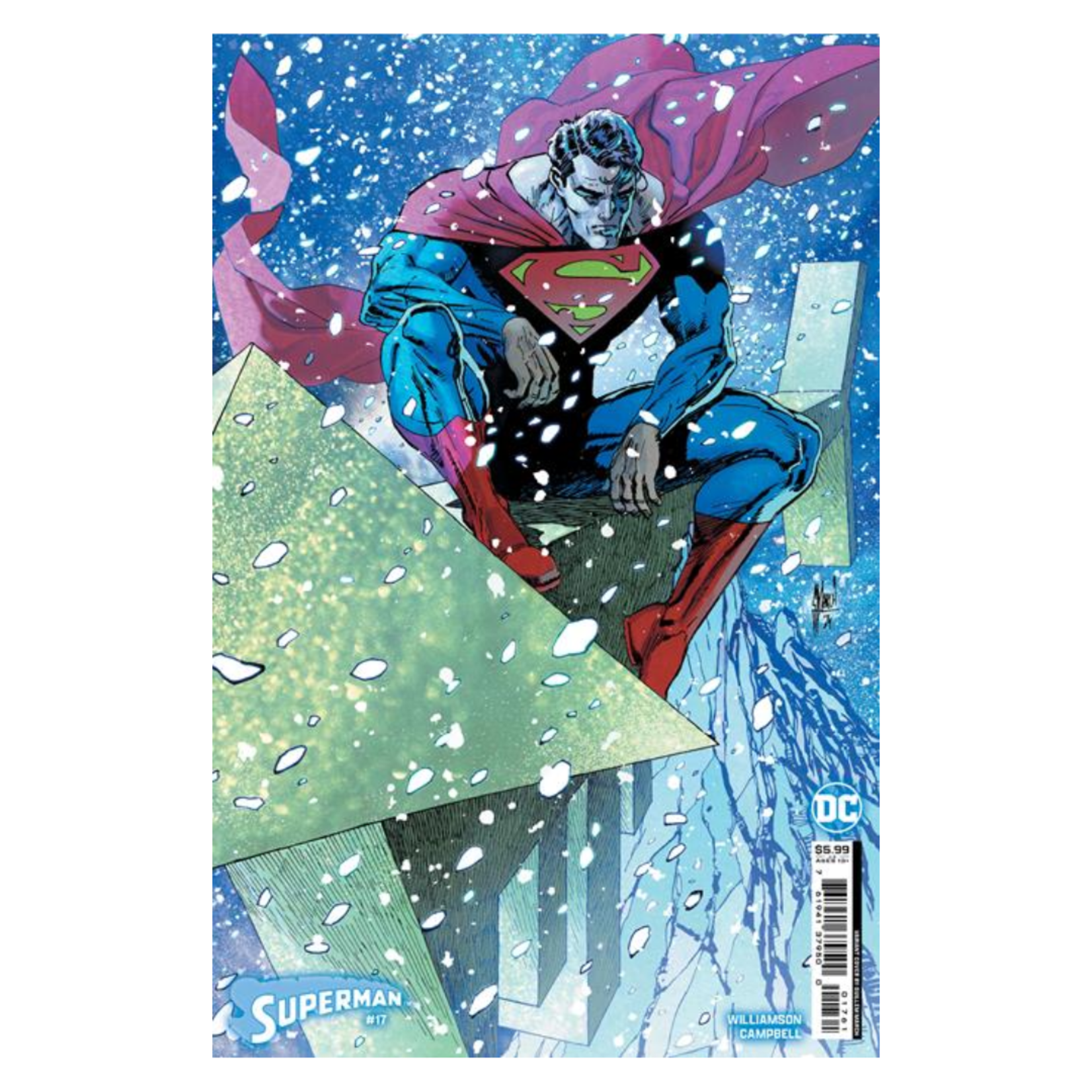 DC Comics Superman #17 Cvr D Guillem March Card Stock Var (Absolute Power)