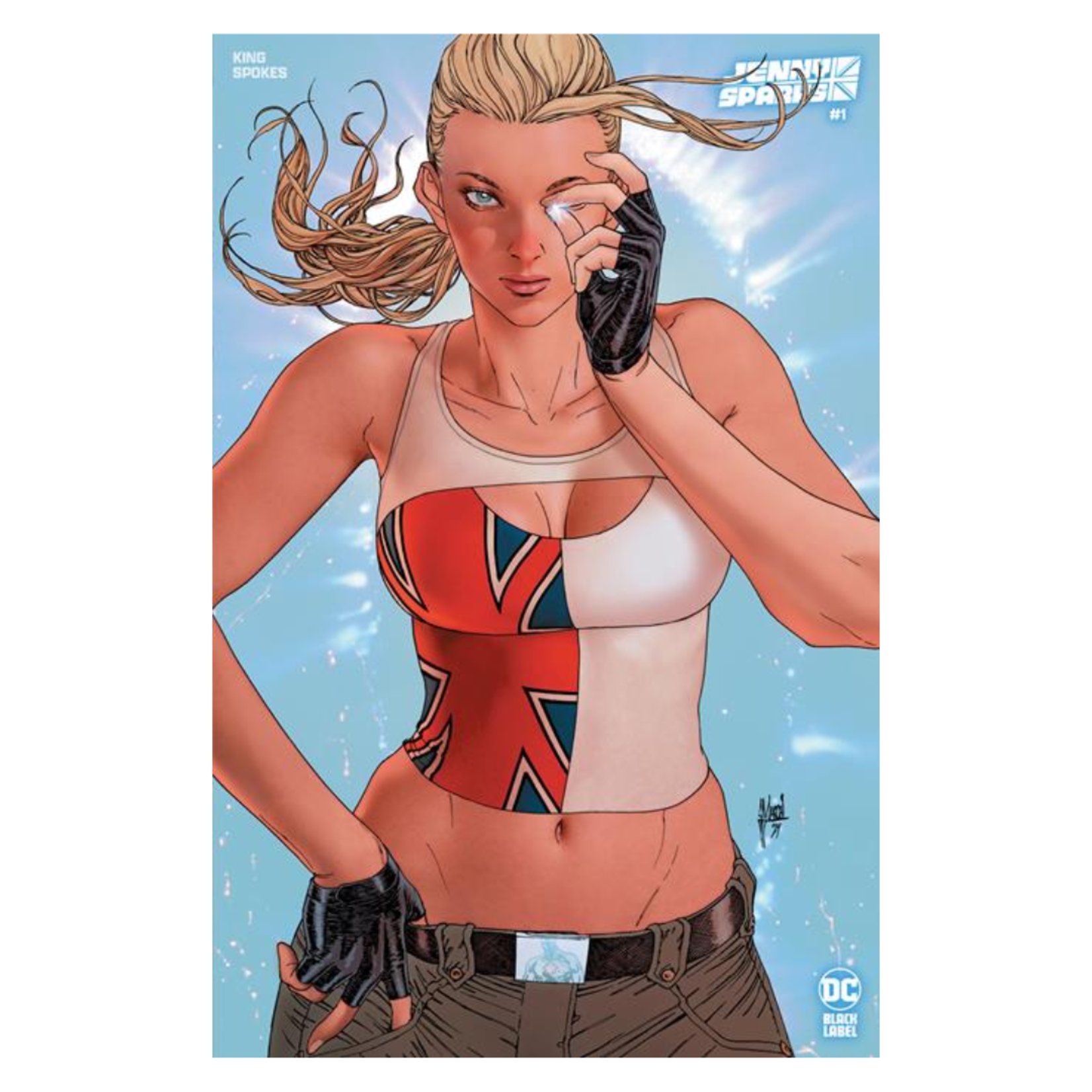 DC Comics Jenny Sparks #1 Cvr B Guillem March Card Stock Var