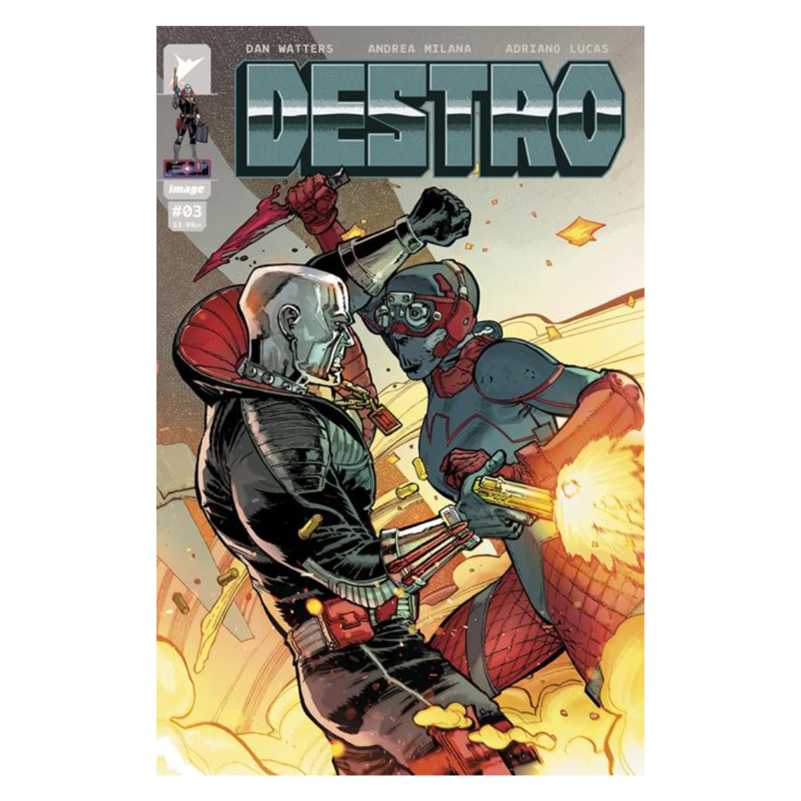 Image Comics Destro #3 Cvr A Andrei  Bressan & Adriano Lucas