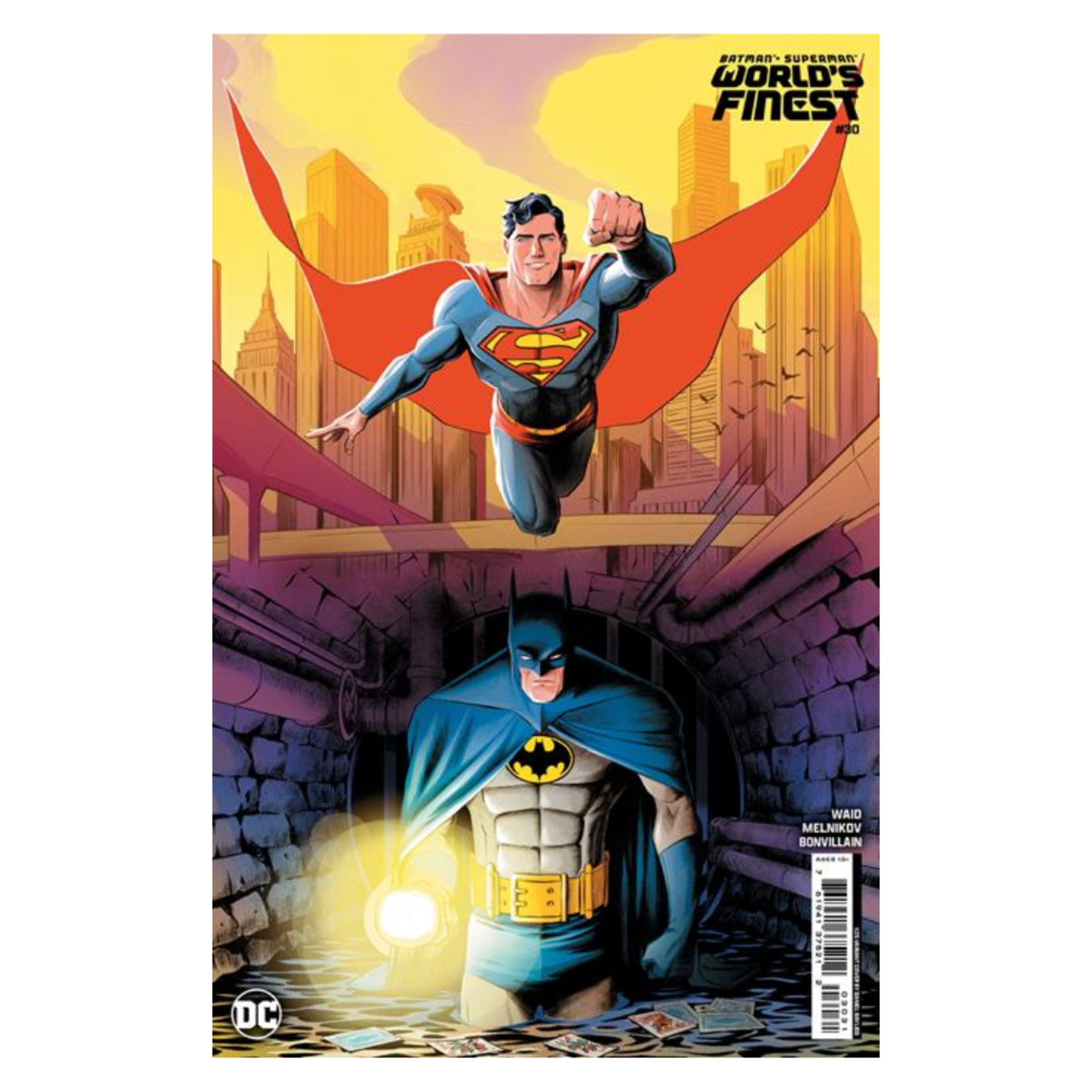 DC Comics Batman Superman Worlds Finest #30 Cvr E Inc 1:25 Daniel Bayliss Card Stock Var