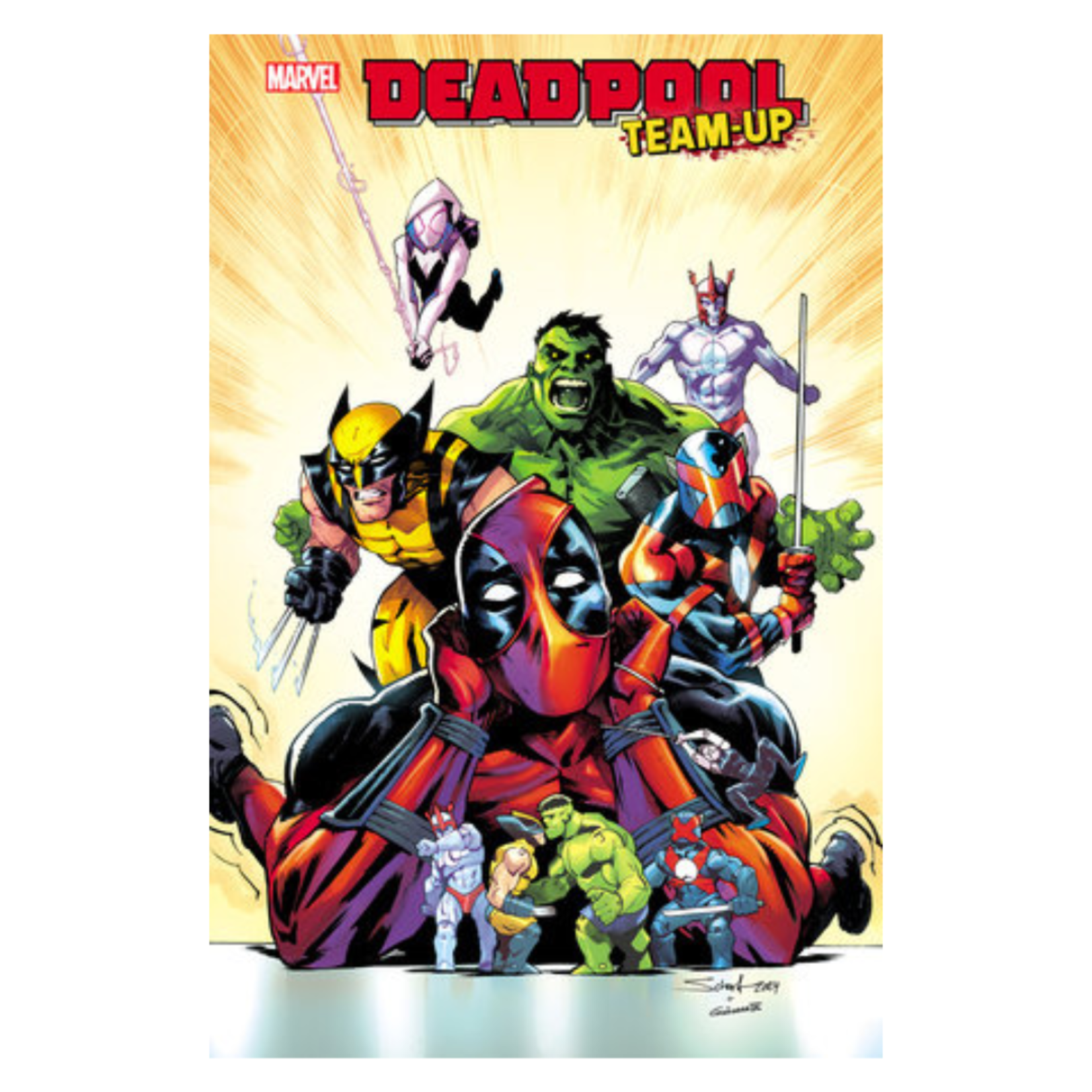 Marvel Comics Deadpool Team-Up #1 Jonas Scharf 1:25 Variant