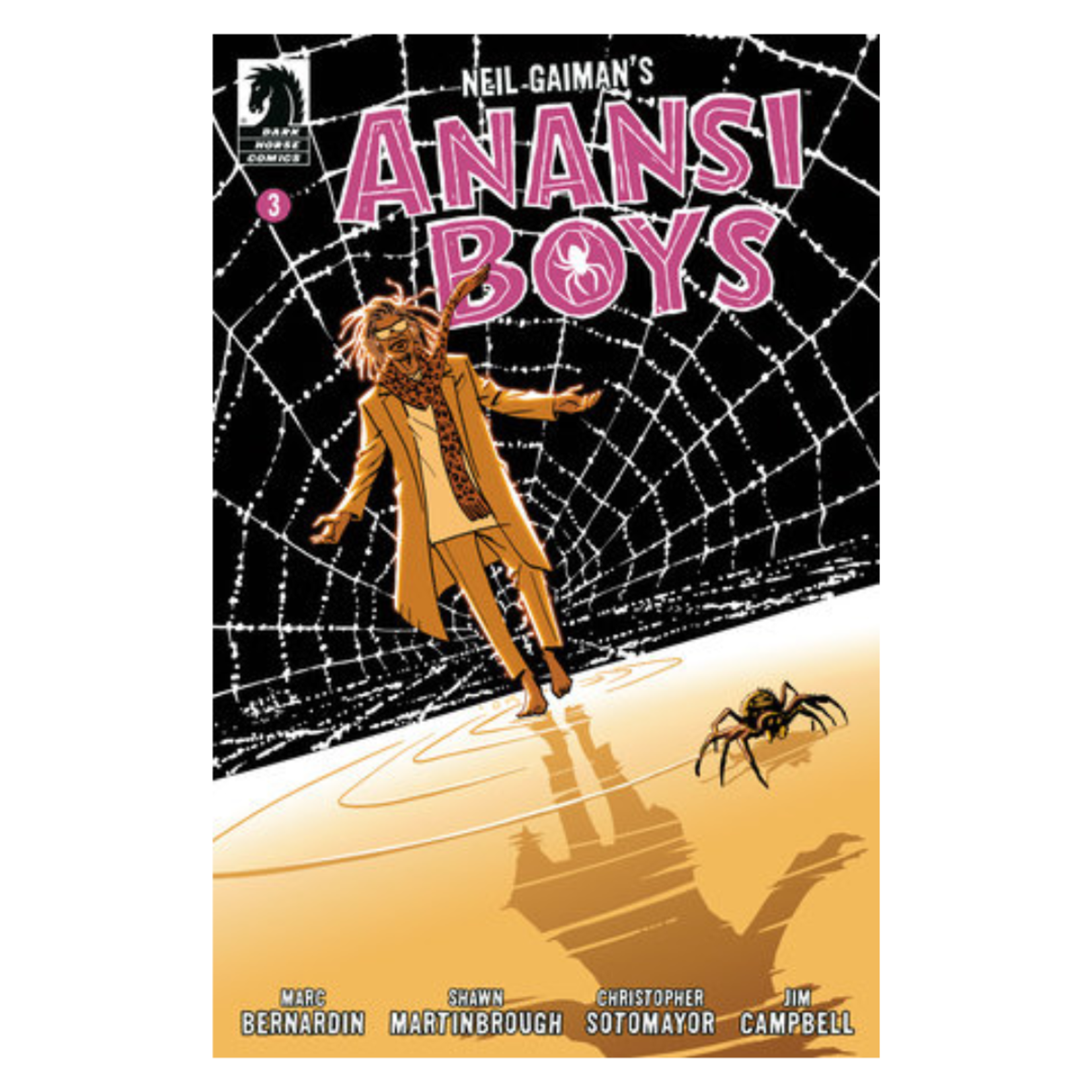 Dark Horse Comics Anansi Boys I #3 Cvr B Shawn Martinbrough