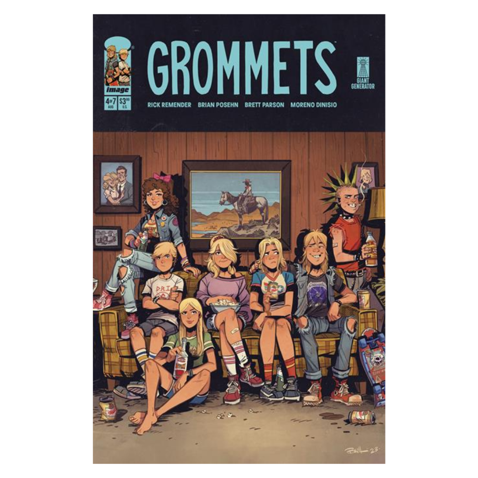 Image Comics Grommets #4 Cvr A Brett Parson