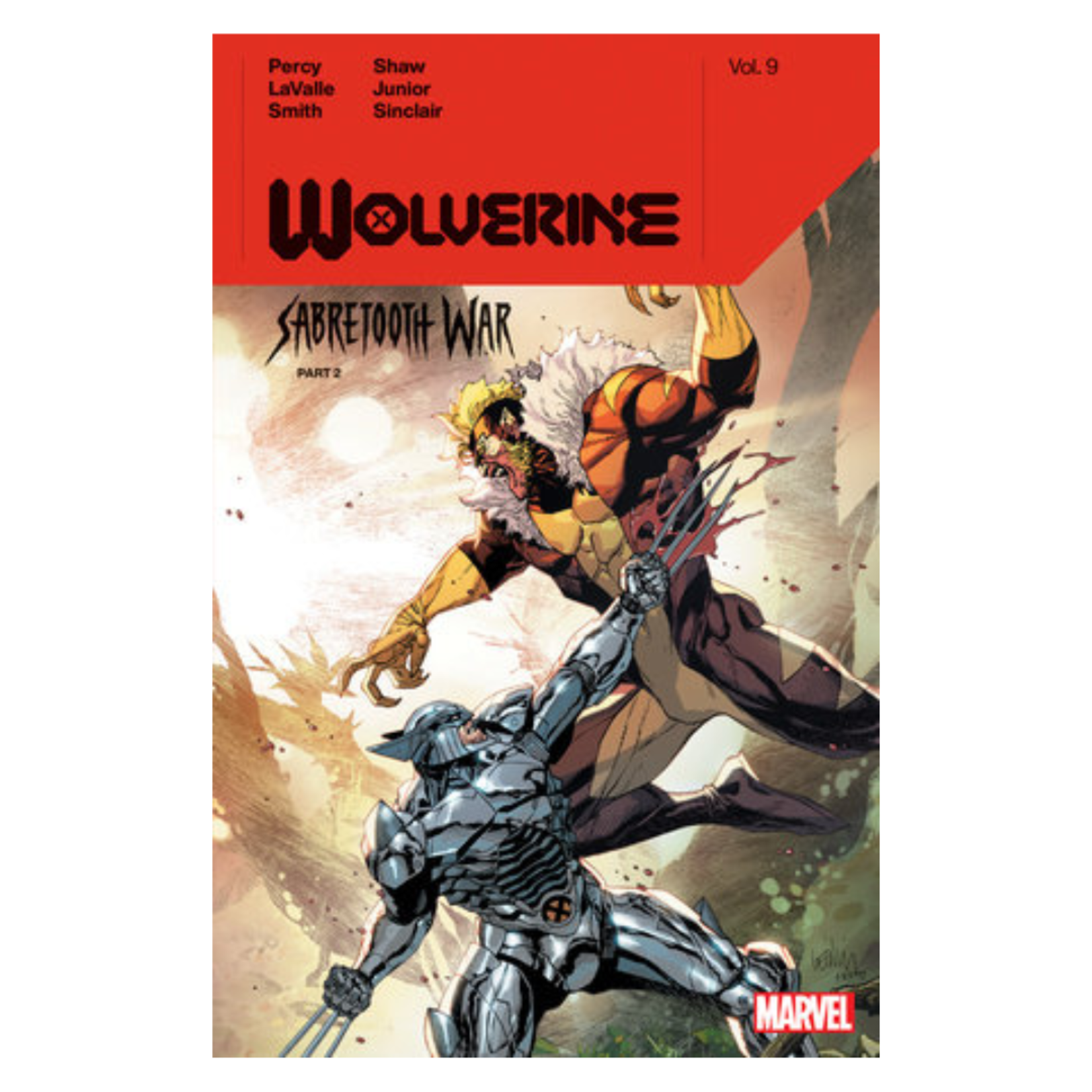 Marvel Comics Wolverine By Benjamin Percy TP Vol 09 Sabretooth War Part 2