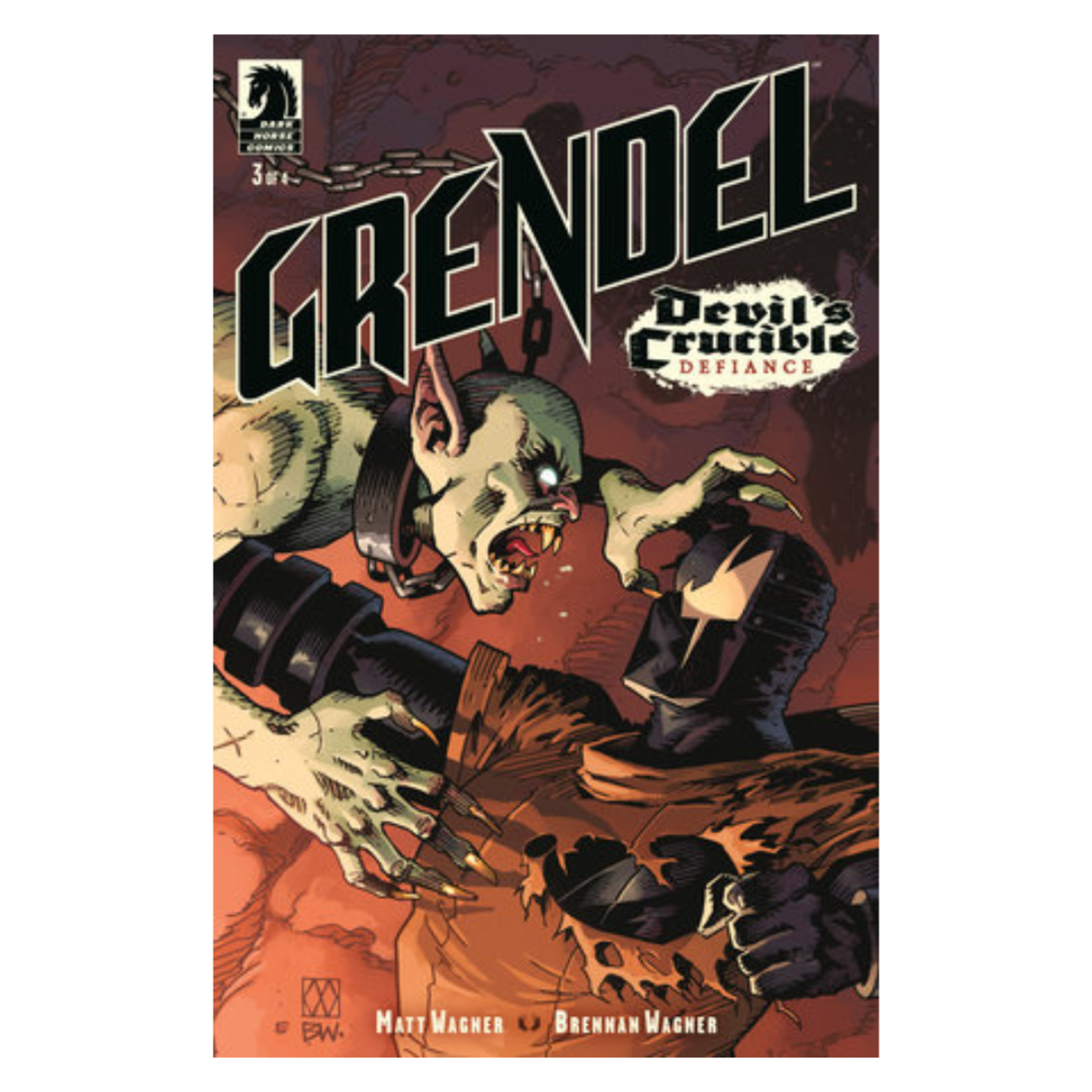 Dark Horse Comics Grendel Devil's Crucible Defiance #3 Cvr A Matt Wagner