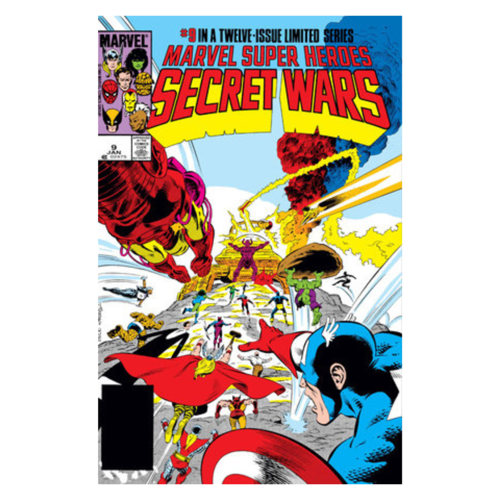 Marvel Comics Marvel Super Heroes Secret Wars #9 Facsimile Edition Foil Variant