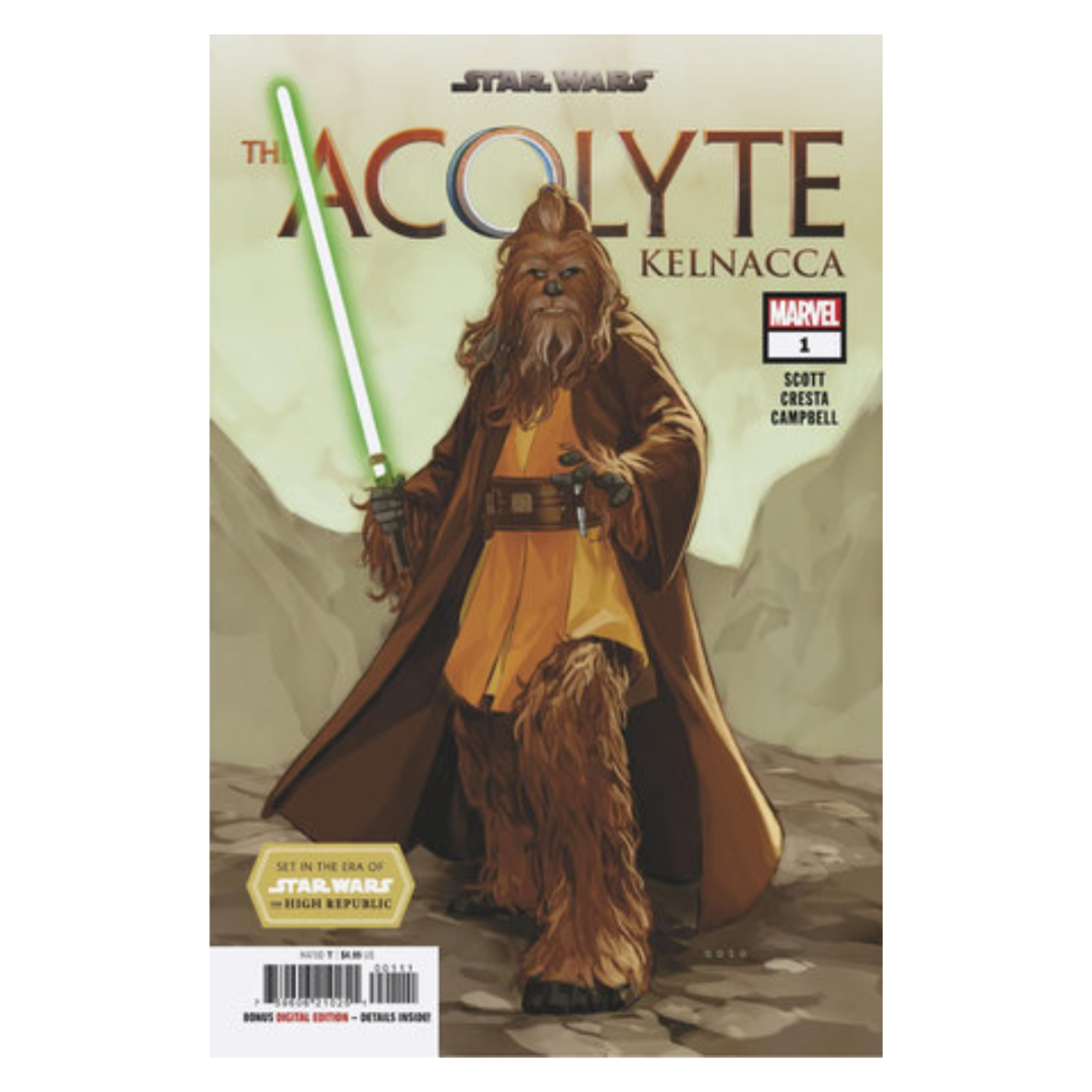 Marvel Comics Star Wars The Acolyte Kelnacca #1