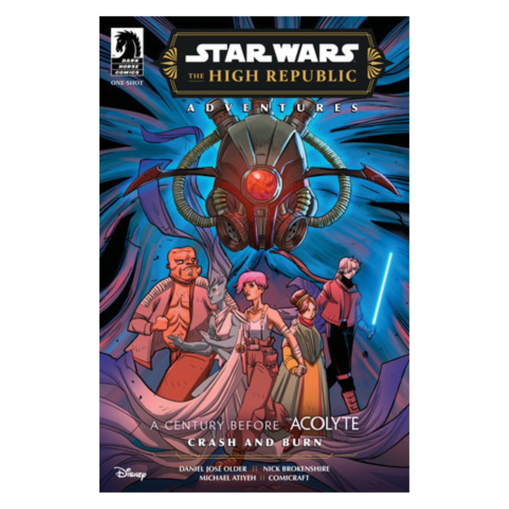 Dark Horse Comics Star Wars The High Republic Phase III Crash and Burn One-Shot Cvr A Rachele Aragno