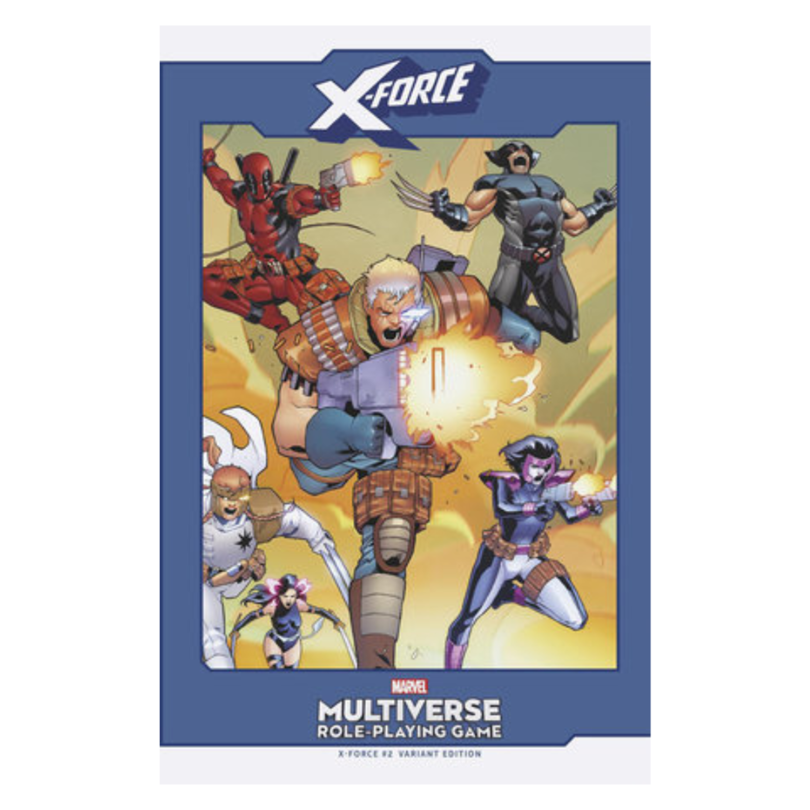 Marvel Comics X-Force #2 Ruairi Coleman Marvel Multiverse Rpg Variant