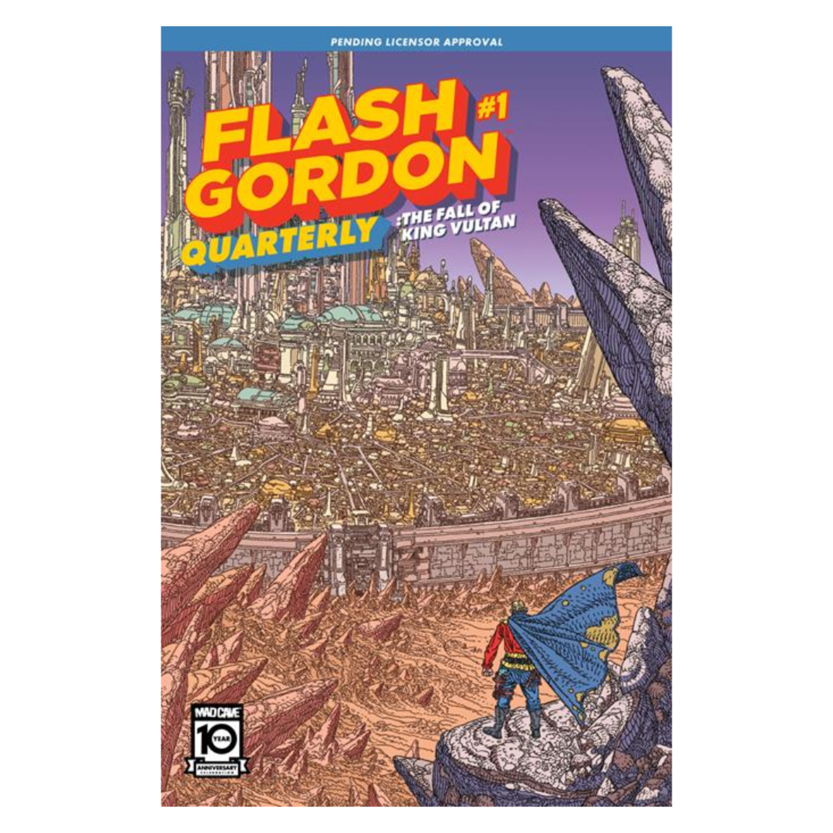 Mad Cave Studios Flash Gordon Quarterly #1 Cvr B Filya Bratukhin