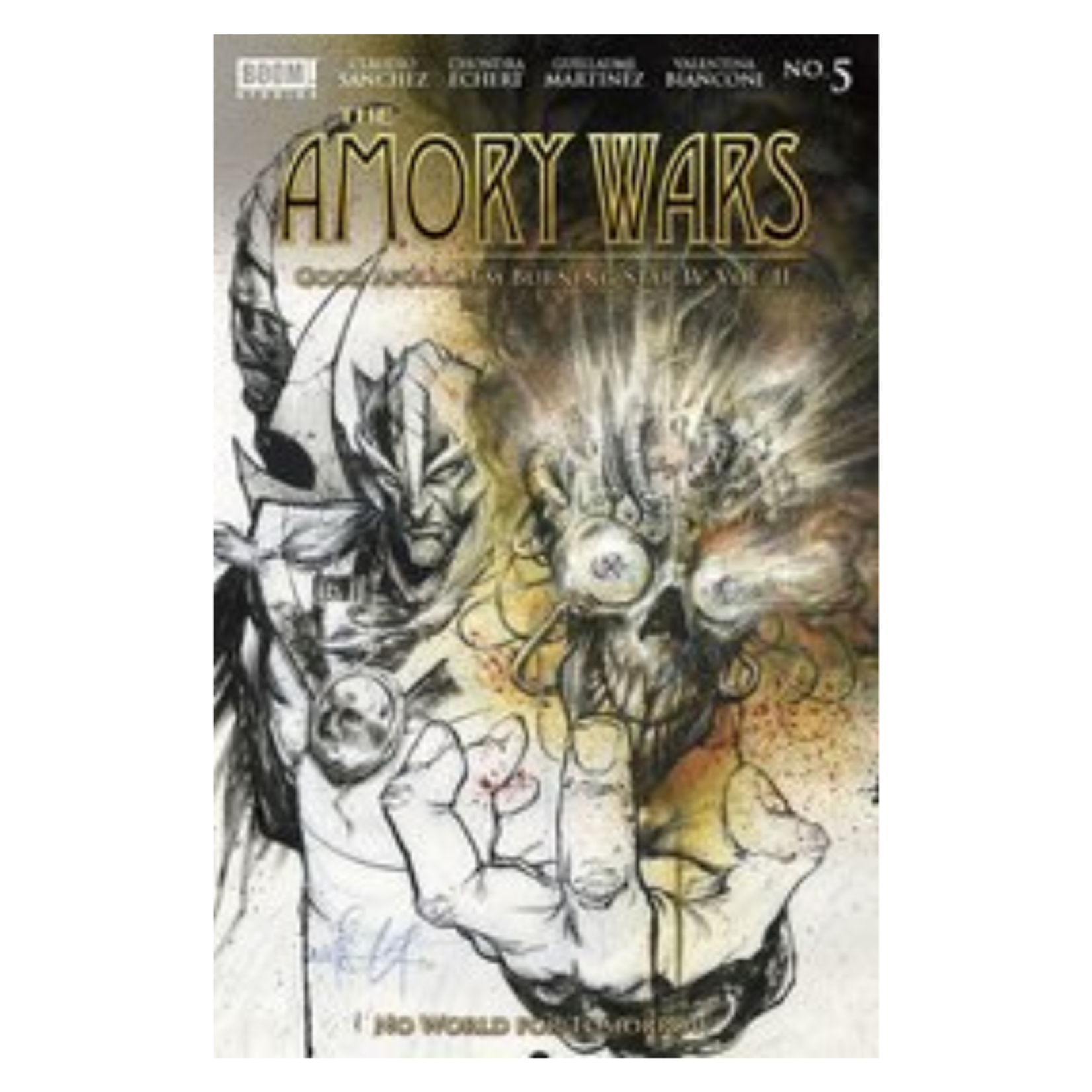 Boom! Studios Amory Wars No World Tomorrow #5 Cvr B Wayshak