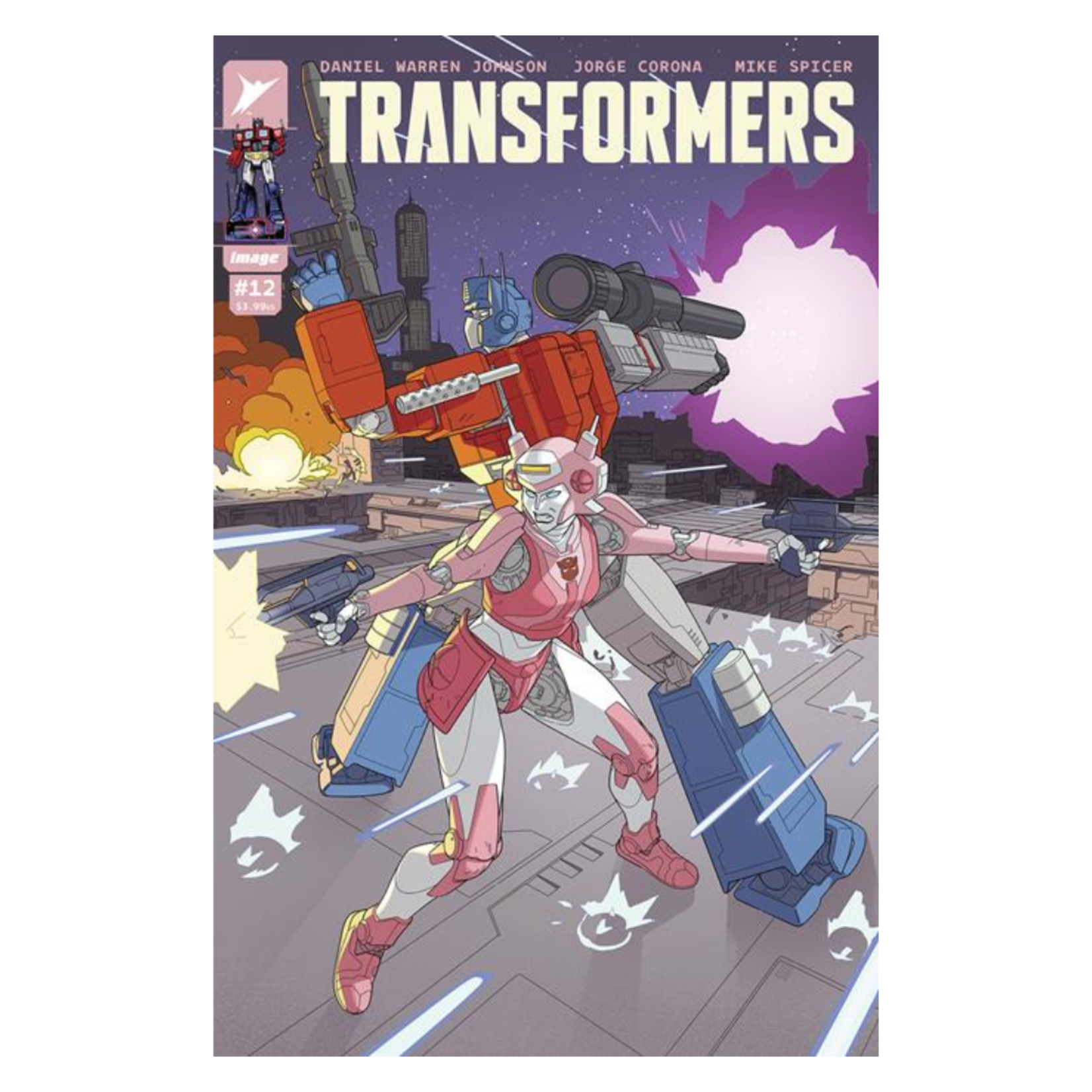 Image Comics Transformers #12 Cvr E Inc 1:50 Cory Walker Var