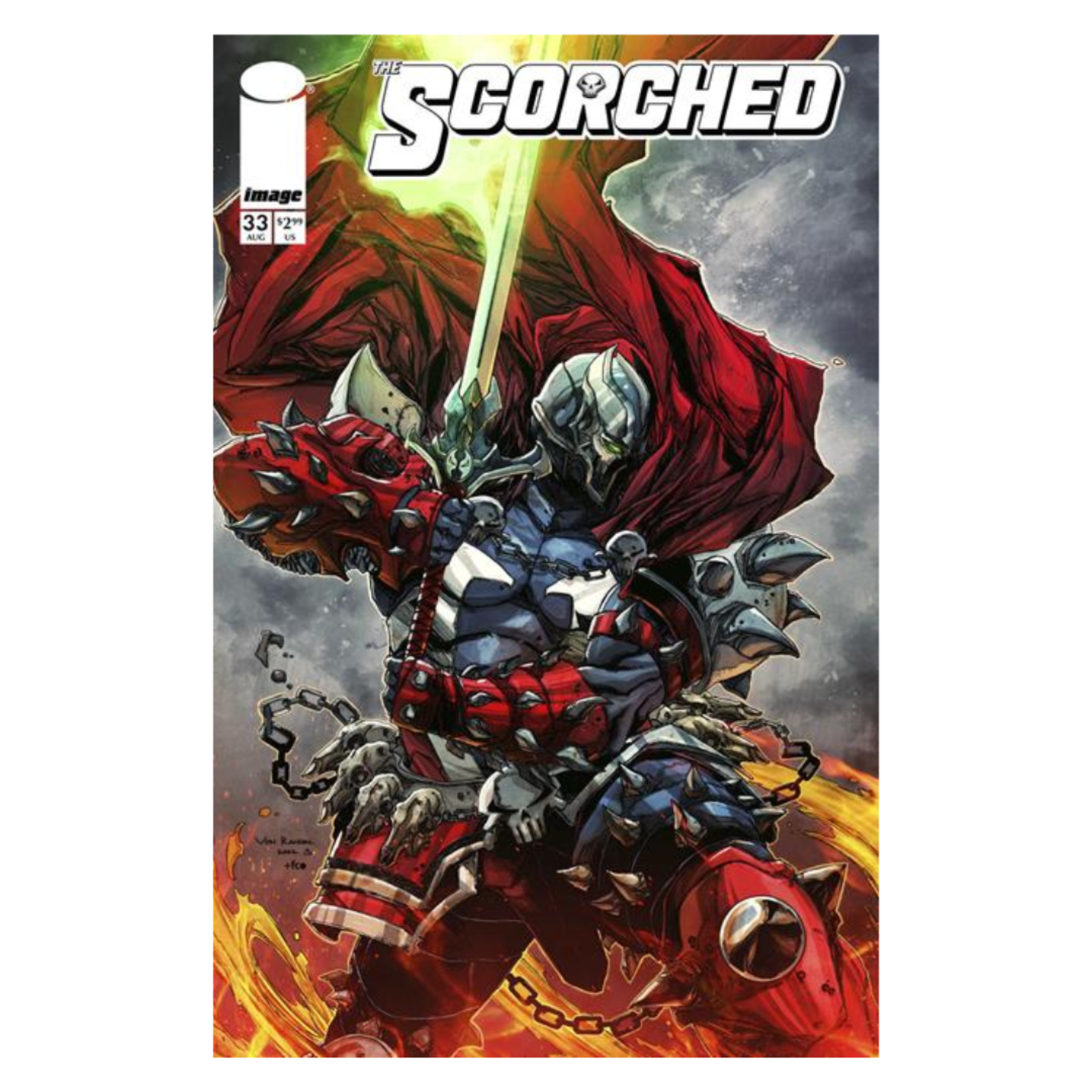 Image Comics Spawn Scorched #33 Cvr B Von Randal Var