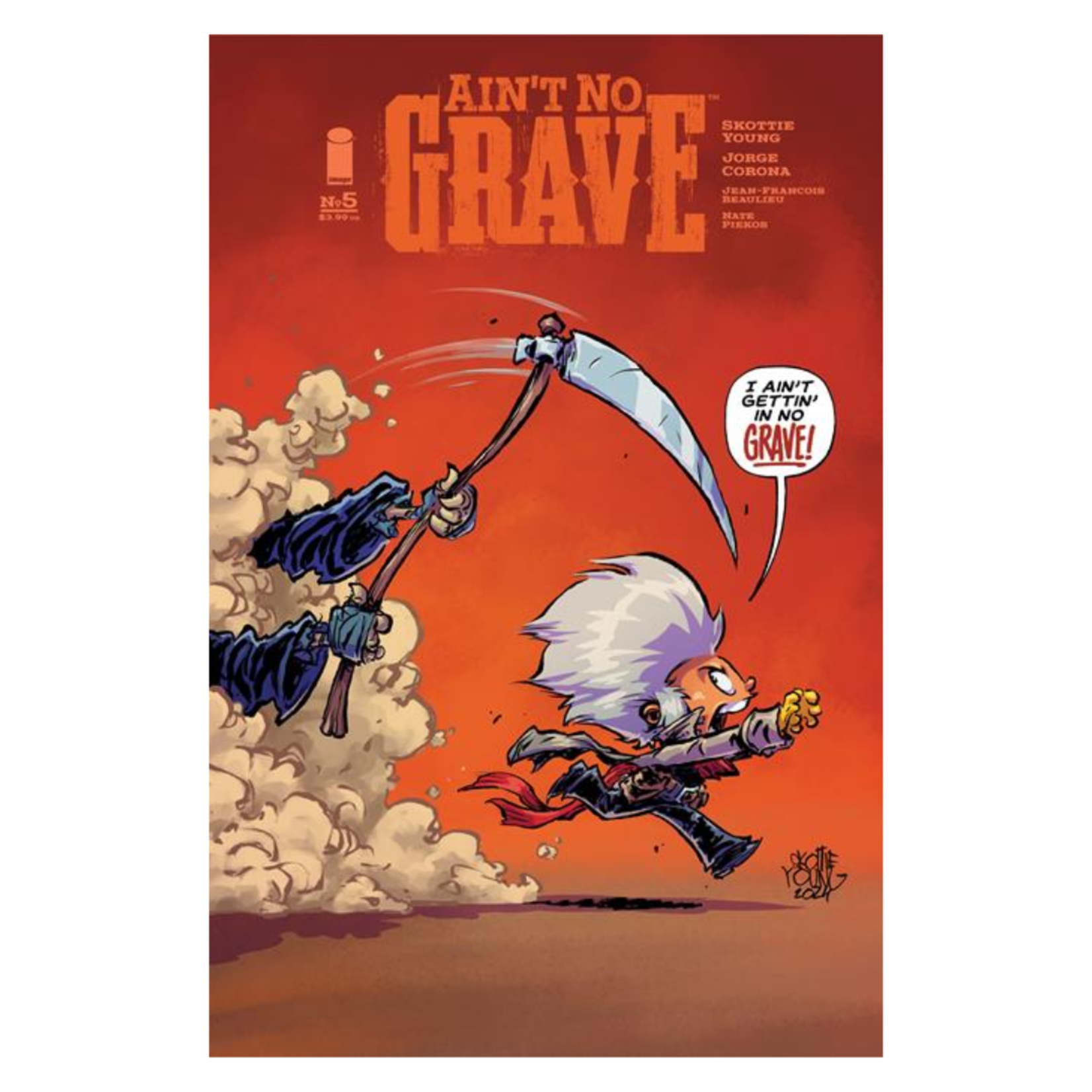 Image Comics Aint No Grave #5 Cvr B Inc 1:25 Skottie Young Var