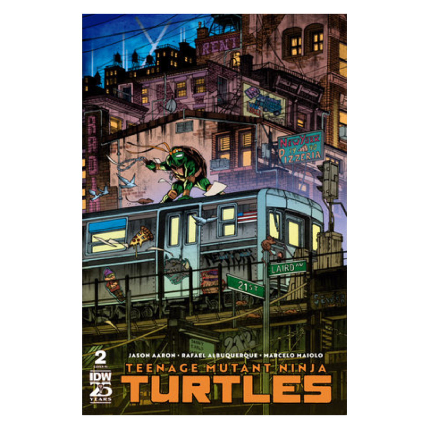 IDW Publishing Teenage Mutant Ninja Turtles 2024 #2 Variant 1:25 Earls