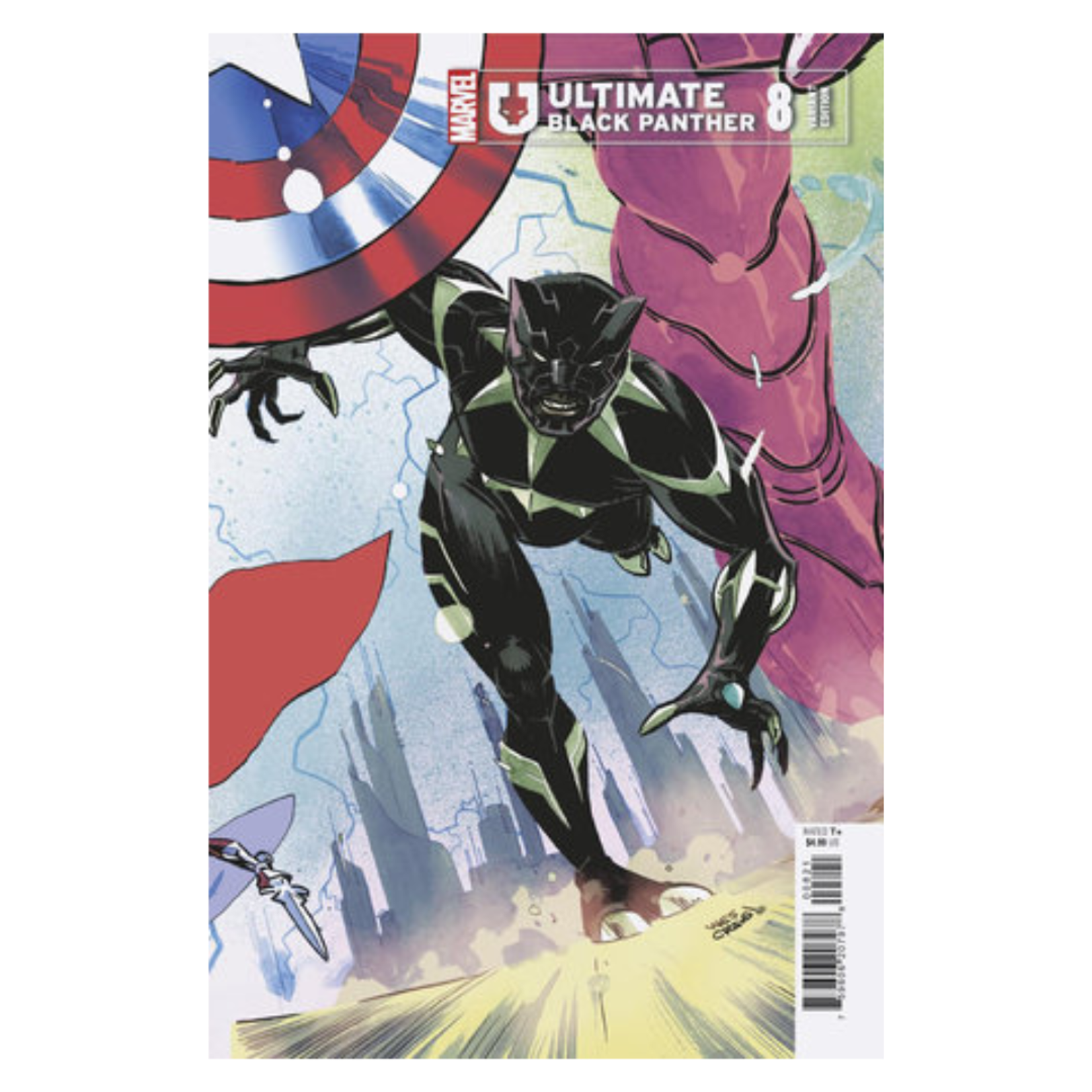 Marvel Comics Ultimate Black Panther #8 Wes Craig Connecting Variant