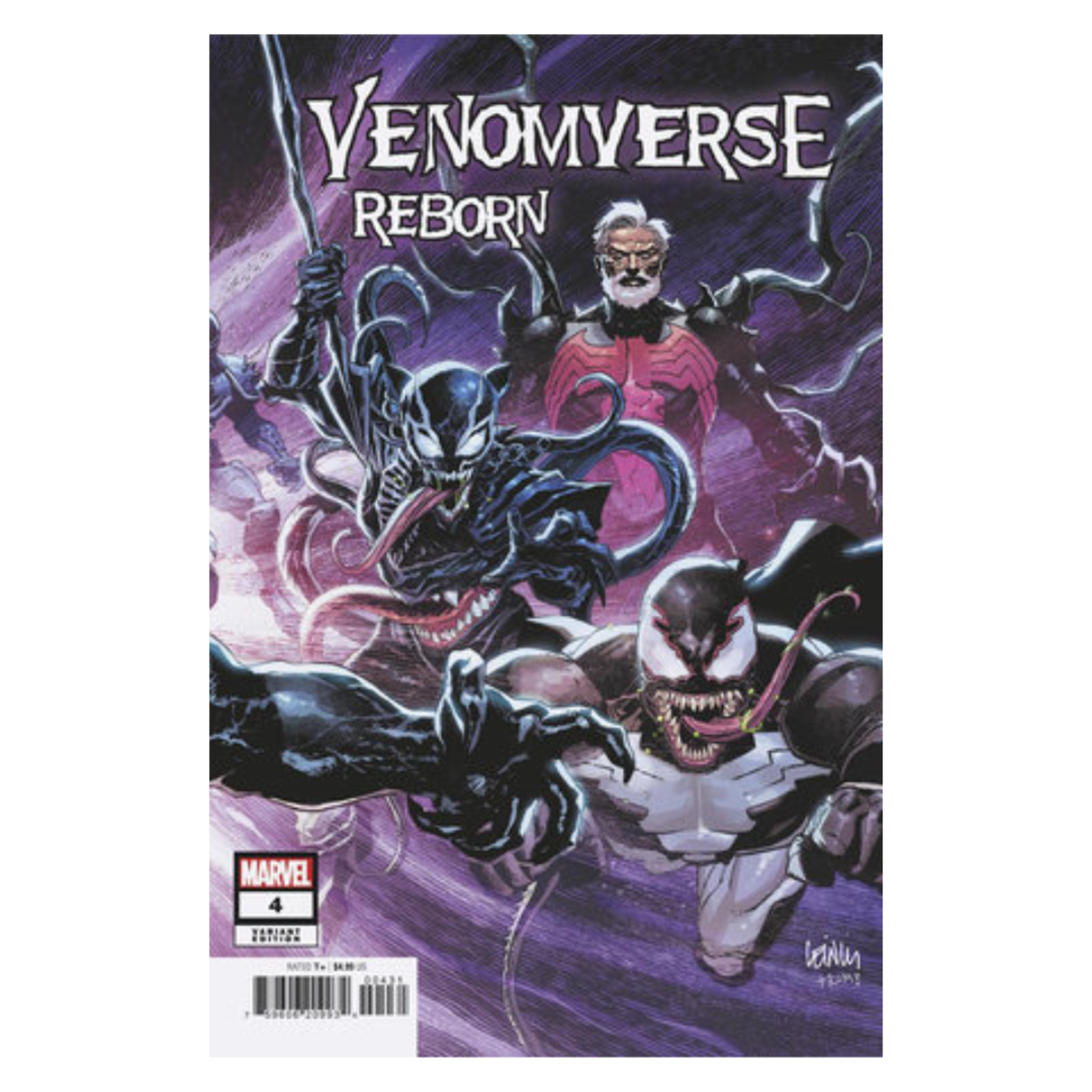 Marvel Comics Venomverse Reborn #4 Leinil Yu Connecting Variant