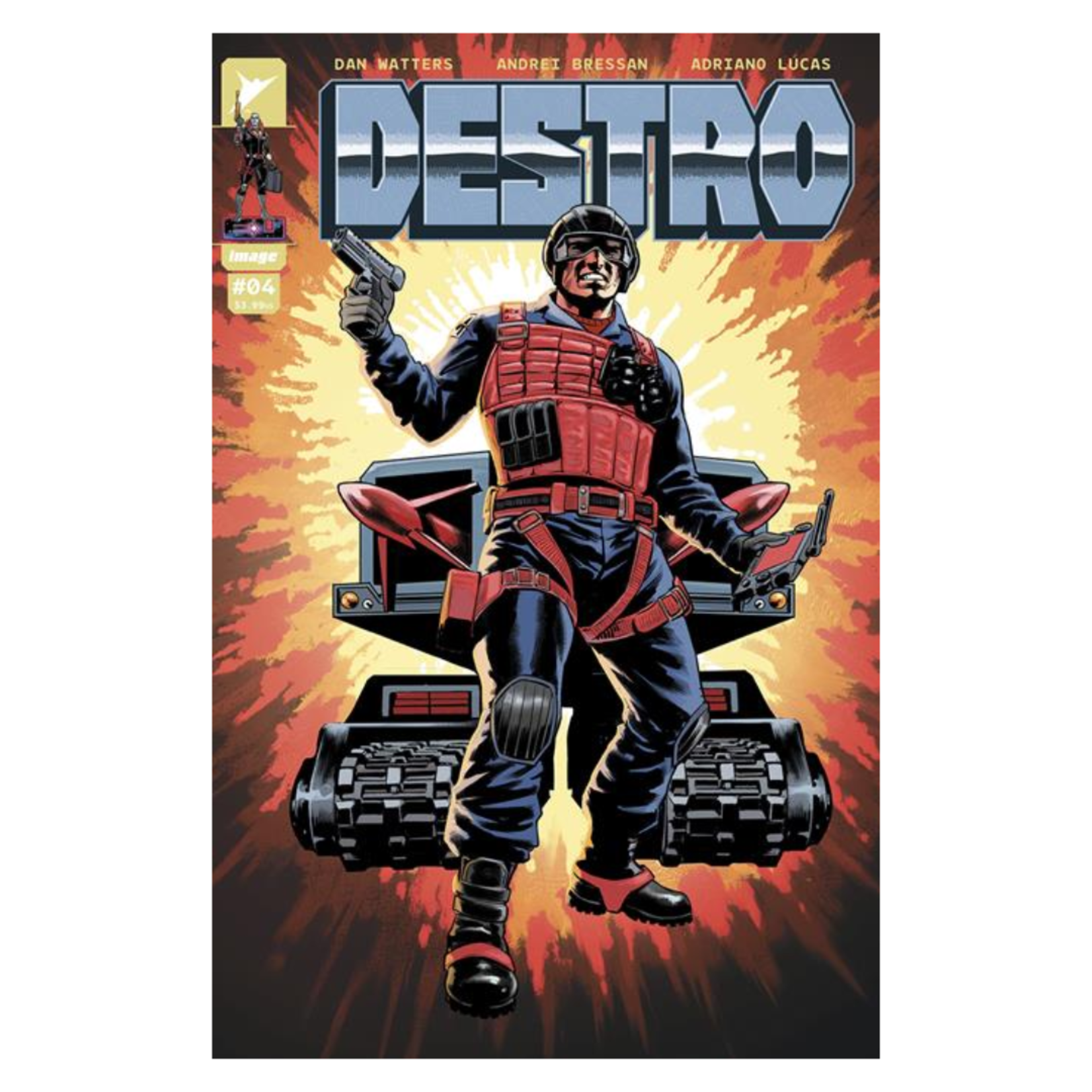 Image Comics Destro #4 Cvr D Inc 1:25 Travis Moore Var