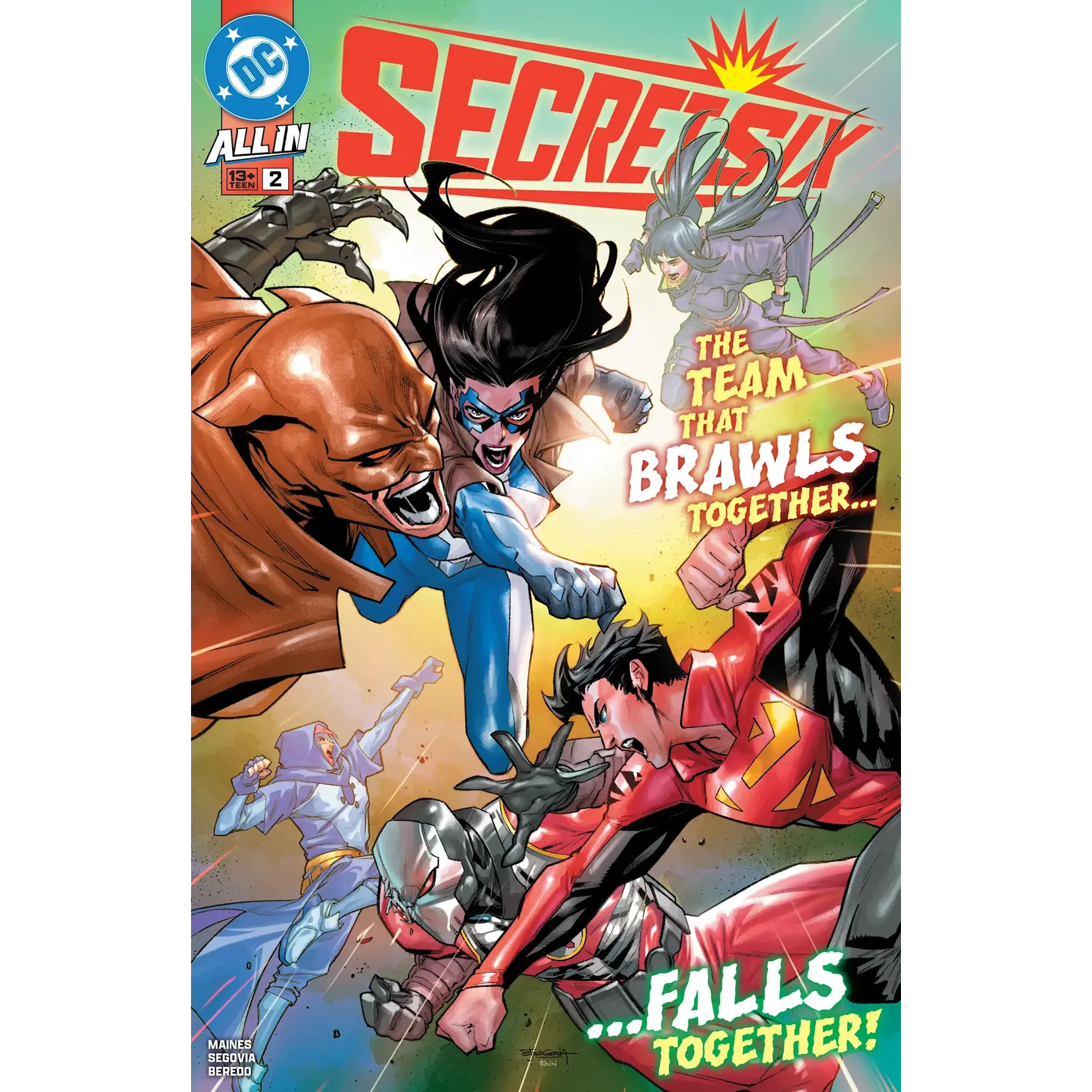 DC Comics Secret Six #2 Cvr A Stephen Segovia