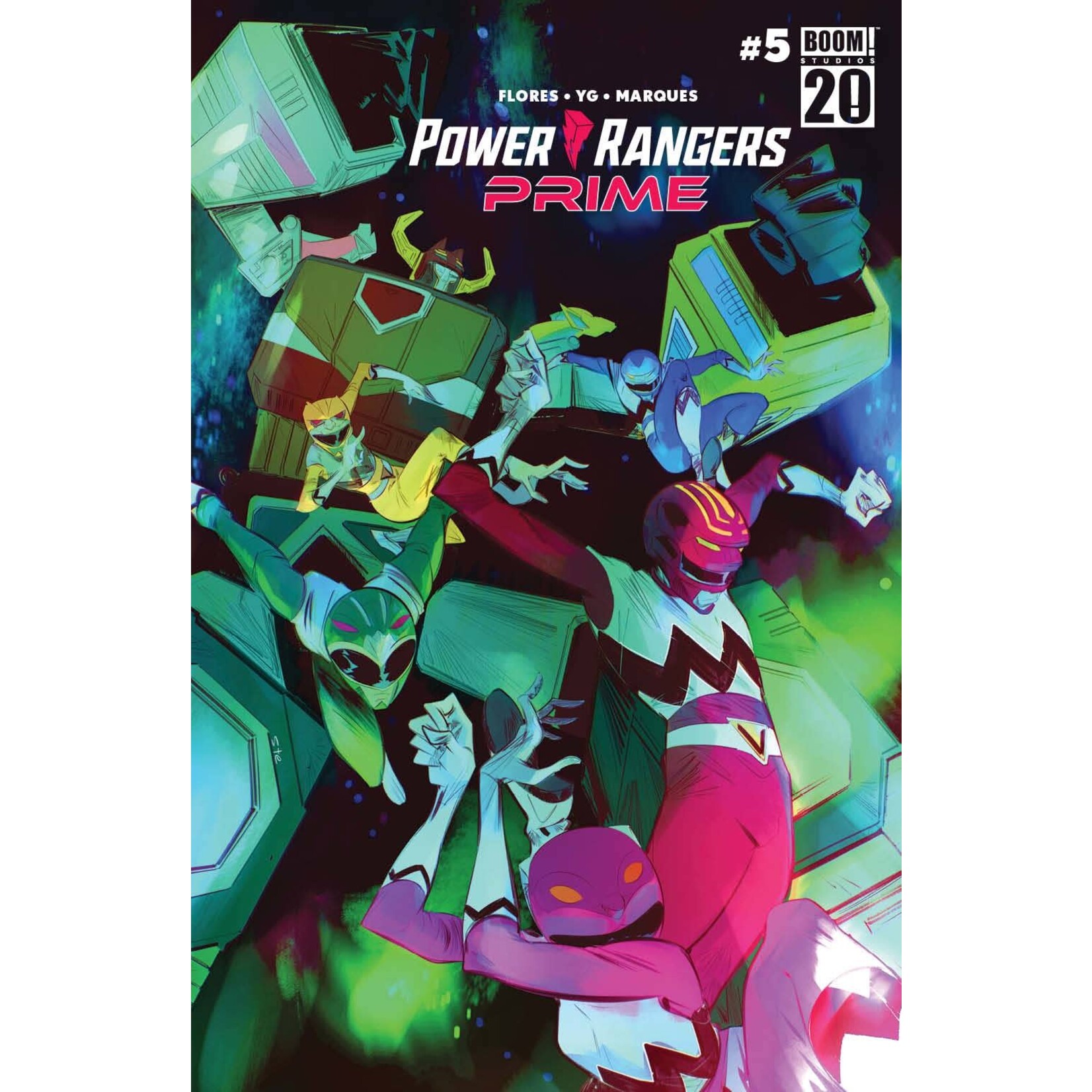 Boom Entertainment Power Rangers Prime #5 Cvr B Simeone