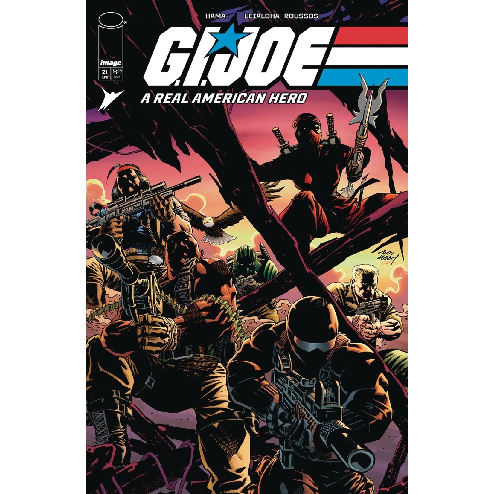 Image Comics GI Joe A Real American Hero Silent Missions Edition #21 Cvr B Andy Kubert & Laura Martin Var