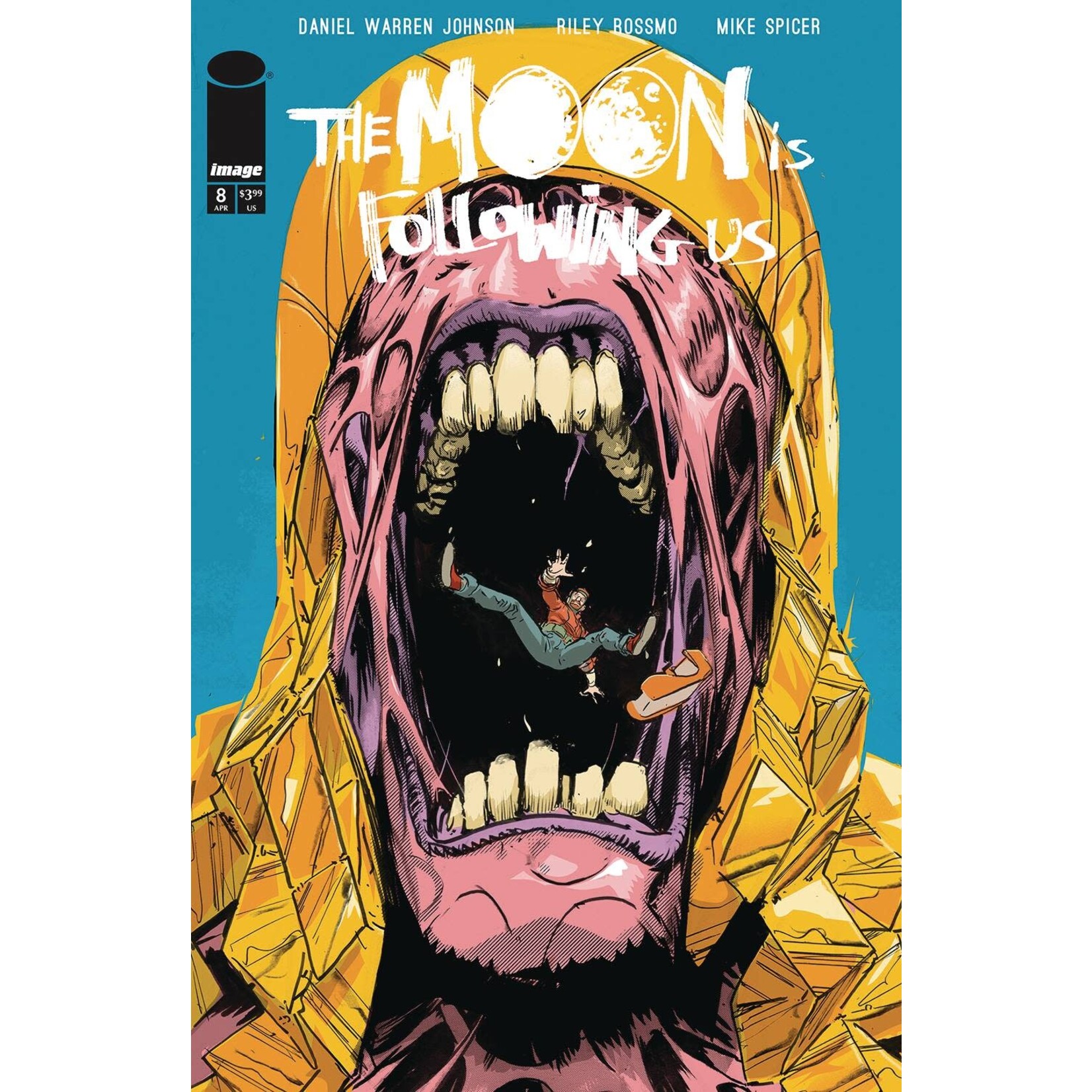 Image Comics The Moon Is Following Us #8 Cvr A Riley Rossmo