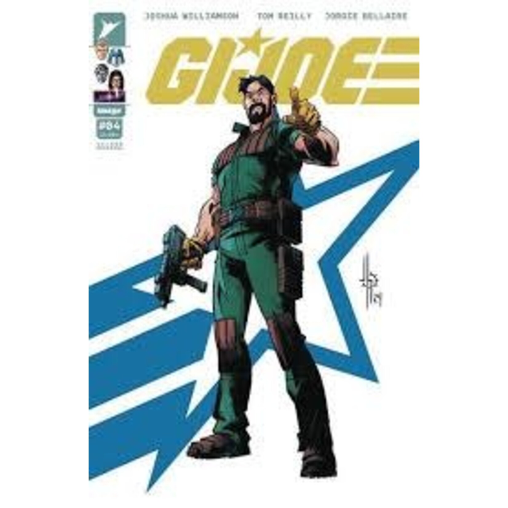 Image Comics GI Joe #4 2nd Ptg Cvr A Jason Howard GI Joe Cvr