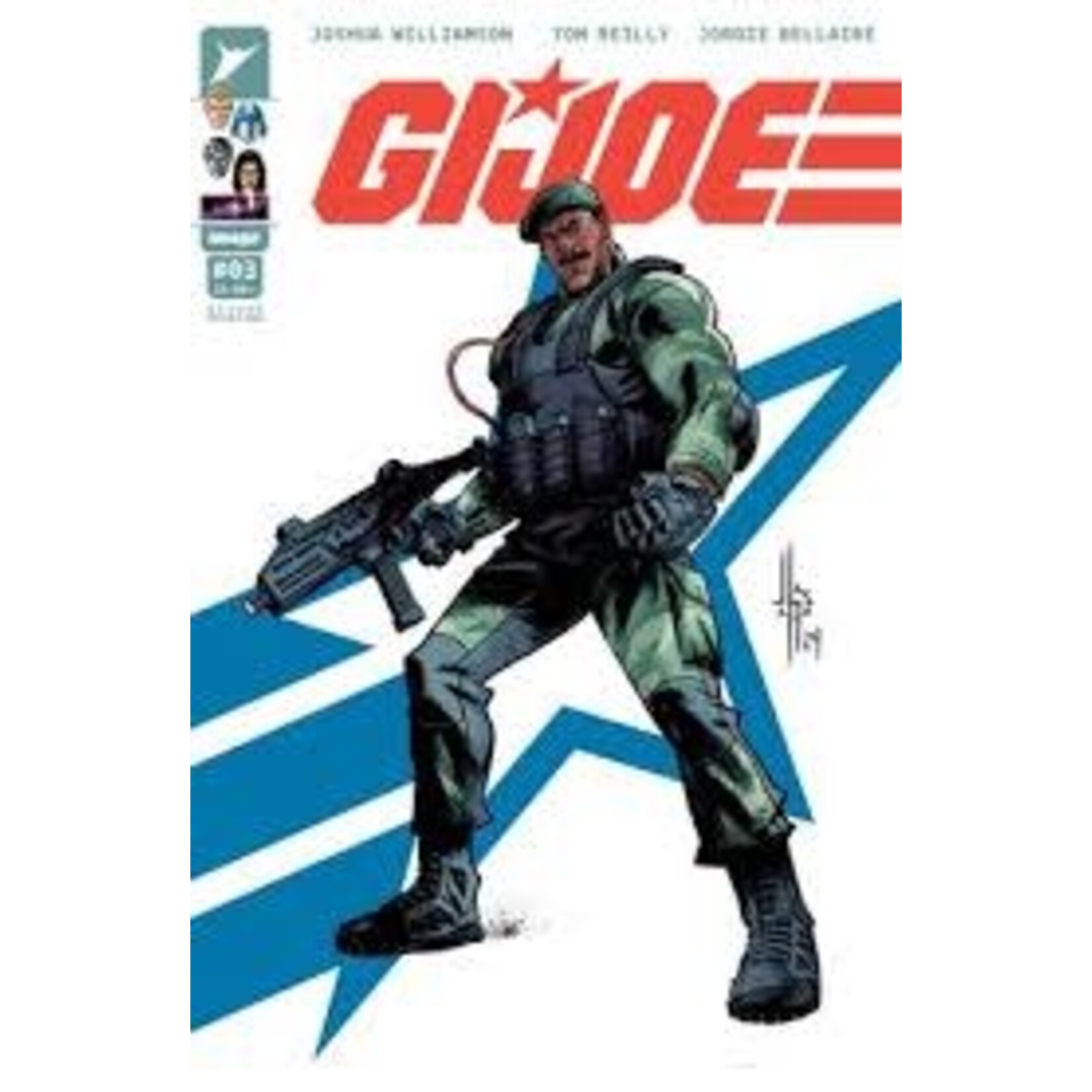 Image Comics GI Joe #3 2nd Ptg Cvr A Jason Howard GI Joe Cvr