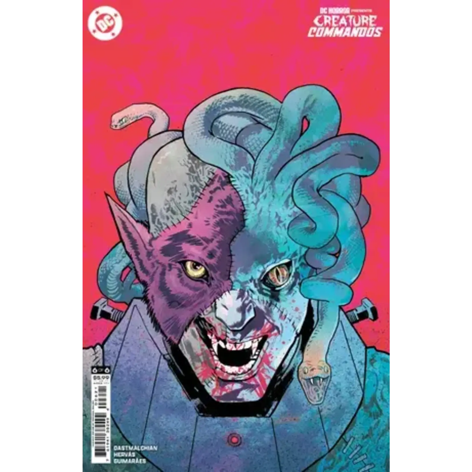 DC Comics DC Horror Presents Creature Commandos #6 Cvr B Michael Walsh Card Stock Var