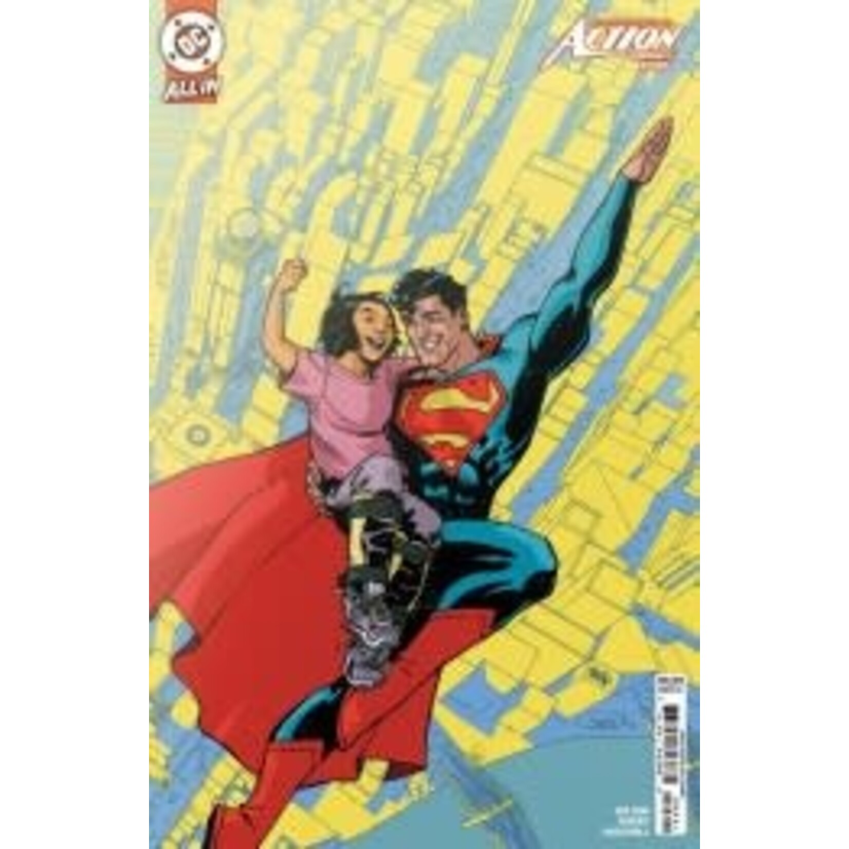 DC Comics Action Comics #1085 Cvr C Cully Hamner Card Stock Var