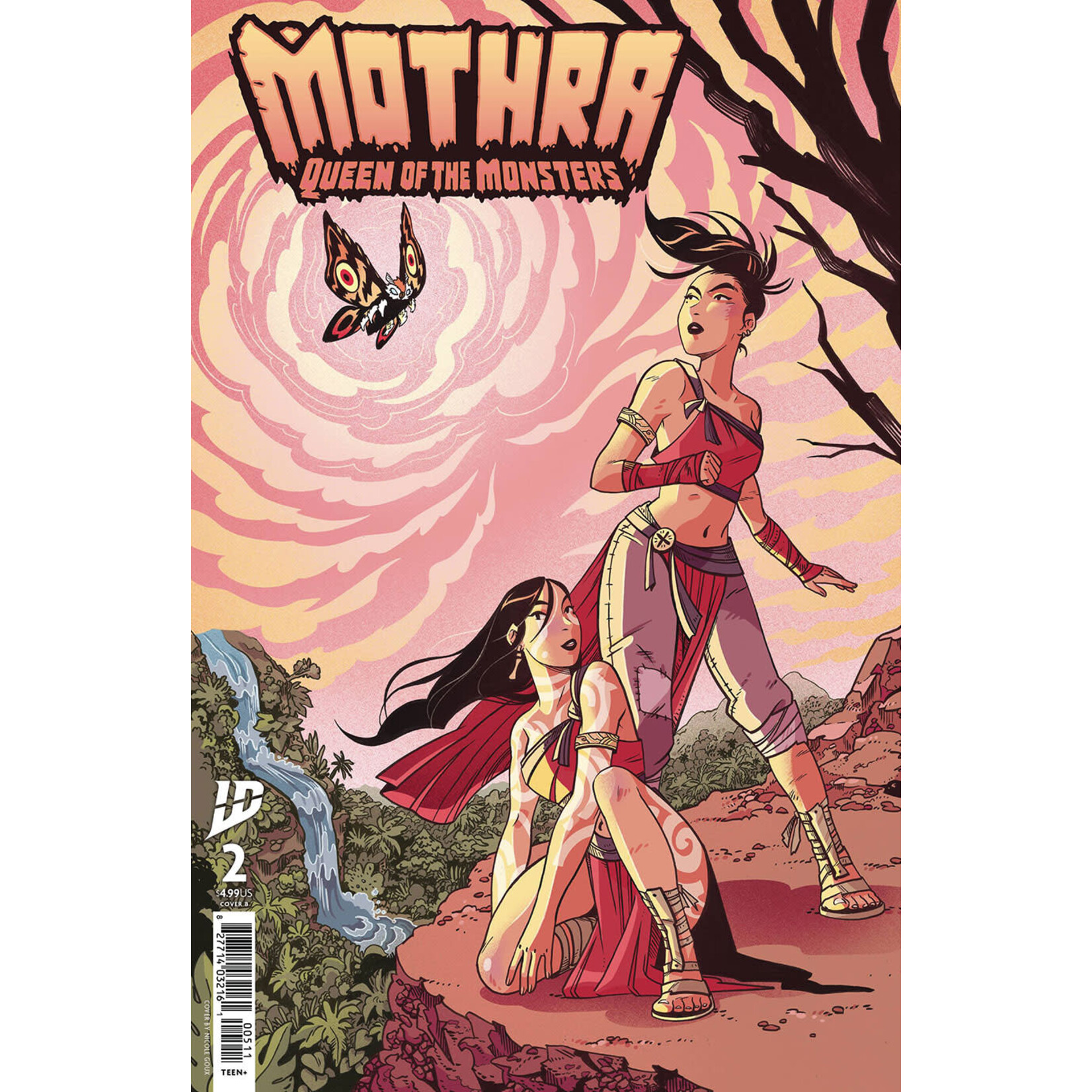 IDW Publishing Mothra Queen Of The Monsters #2 Variant B Goux
