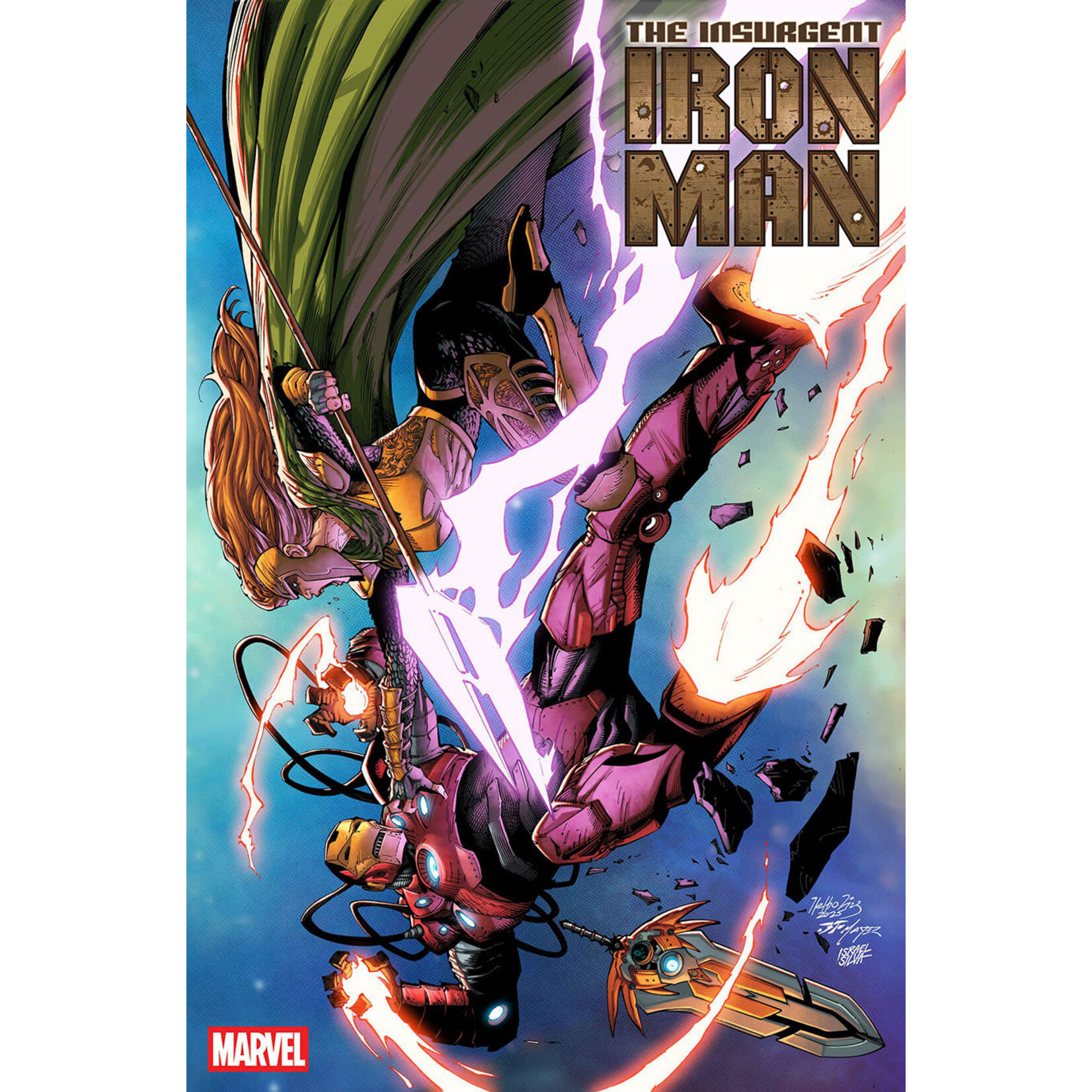Marvel Comics Iron Man #7 Netho Diaz Variant [DOOM]