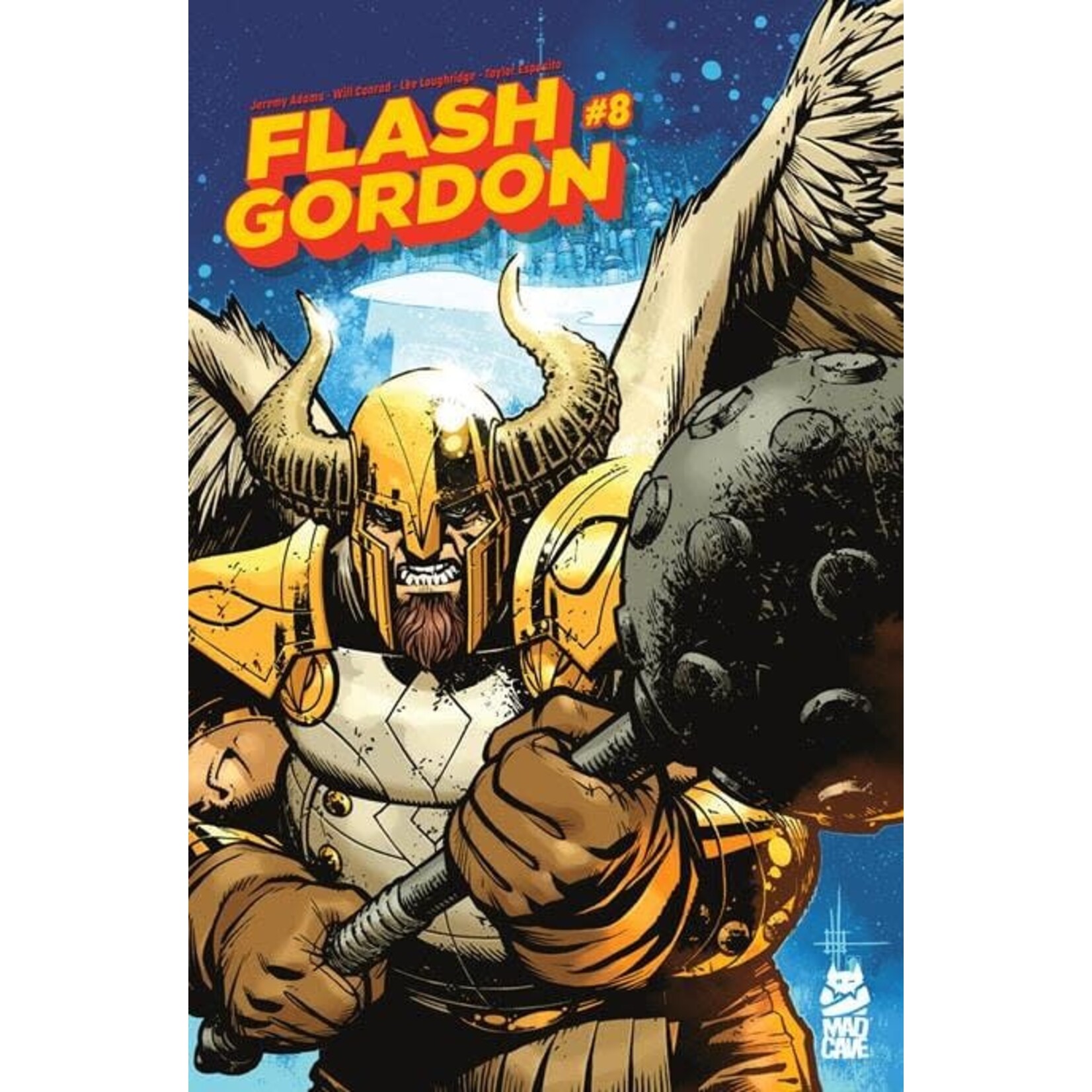 Mad Cave Studios Flash Gordon #8 Cvr B Zach Howard Homeworld Var