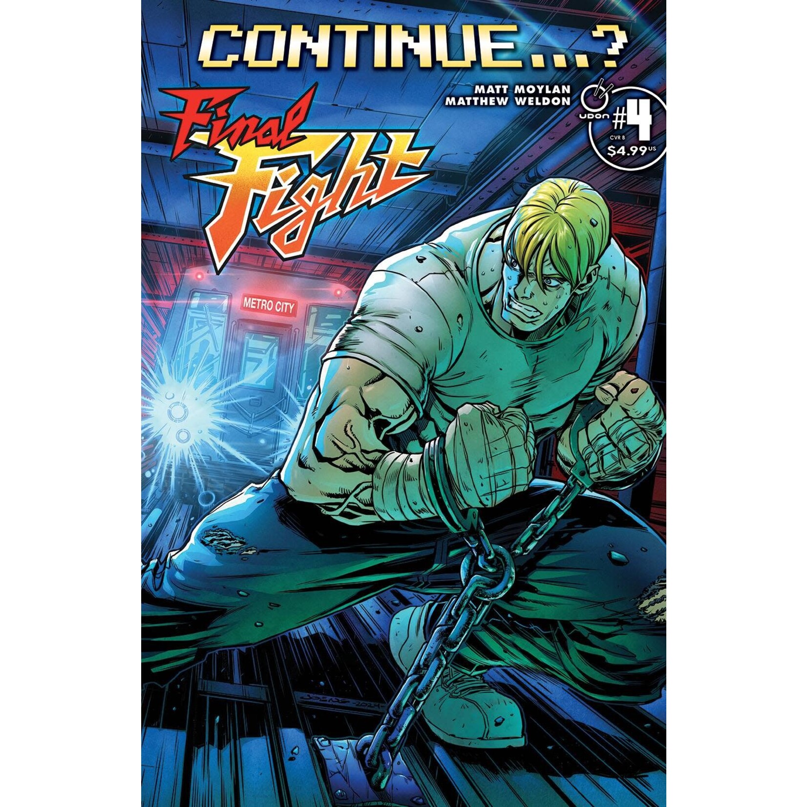 Udon Entertainment Final Fight #4 Cvr B Joe Ng