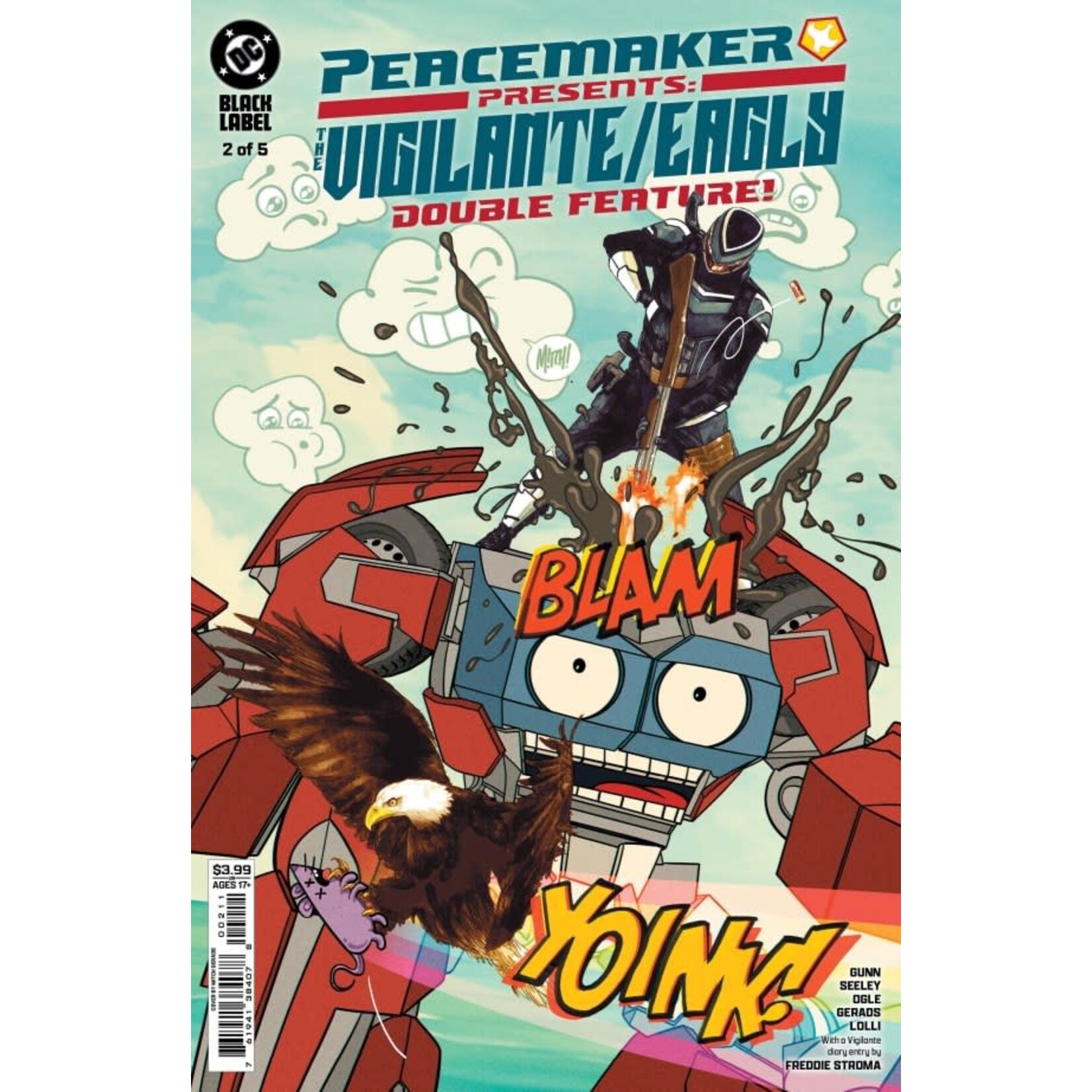 DC Comics Peacemaker Presents The Vigilante Eagly Double Feature #2 Cvr A Mitch Gerads
