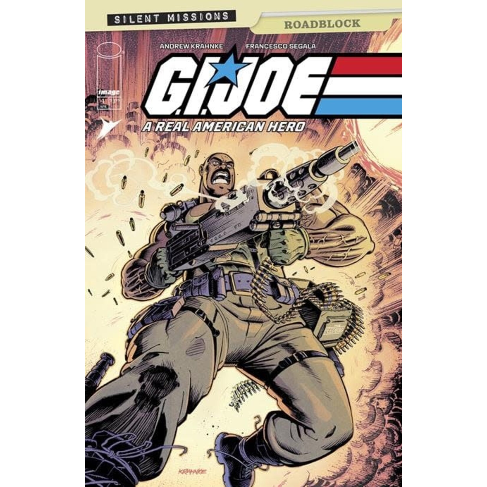 Image Comics GI Joe A Real American Hero Roadblock #1 (One Shot) Cvr A Andrew Krahnke